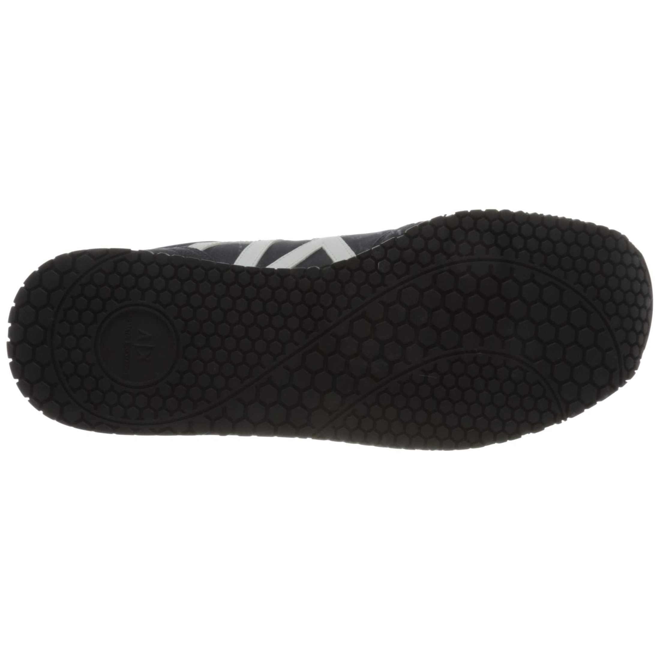 Armani Exchange Men's Micro Suede Multicolor Sneakers