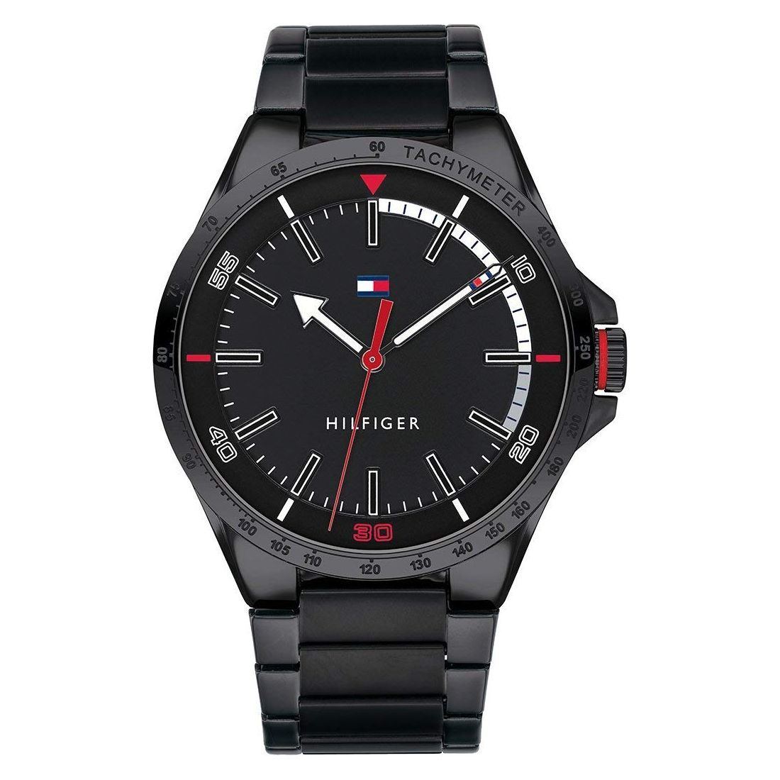 Tommy Hilfiger Mens Quartz Watch, Analog Display and Stainless Steel Strap 1791525