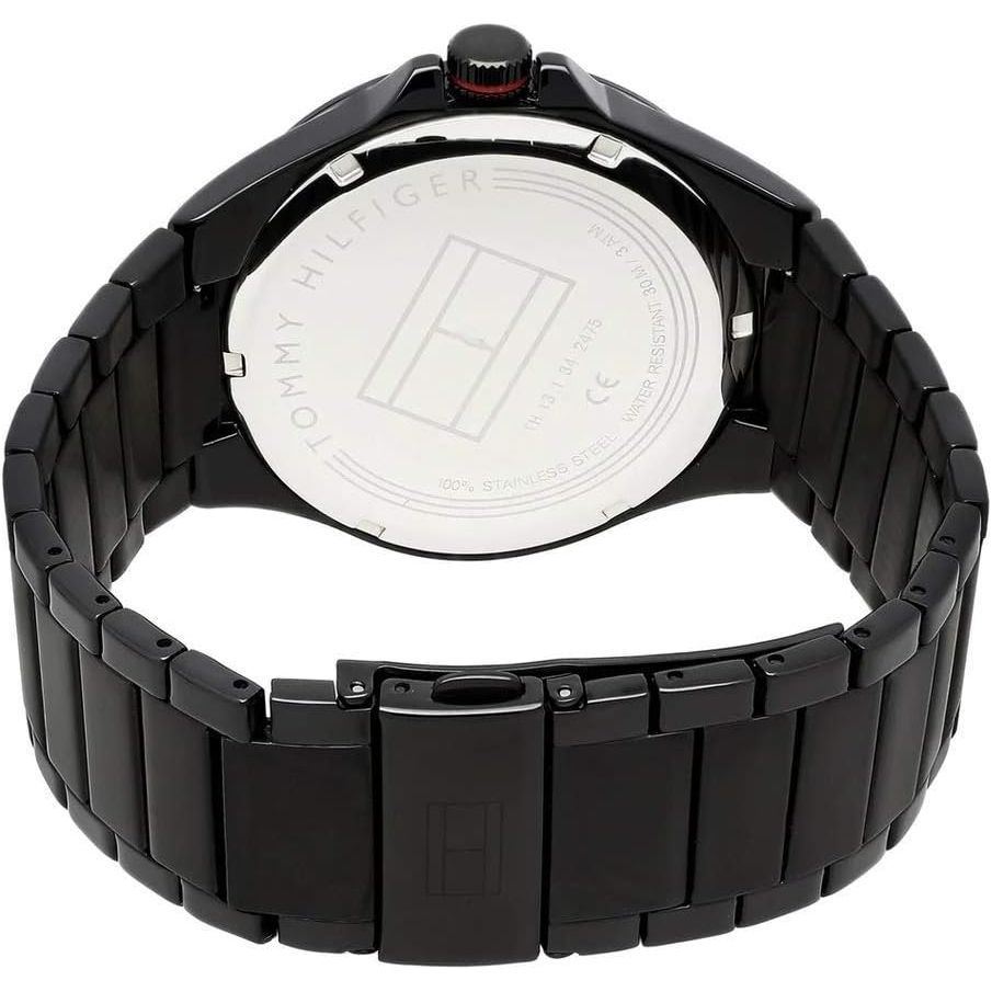 Tommy Hilfiger Mens Quartz Watch, Analog Display and Stainless Steel Strap 1791525