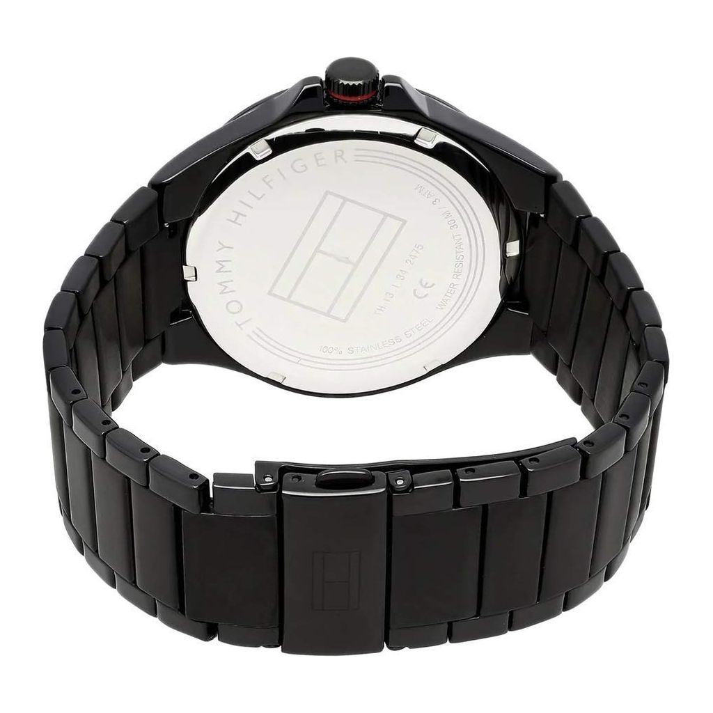 Tommy Hilfiger Mens Quartz Watch, Analog Display and Stainless Steel Strap 1791525