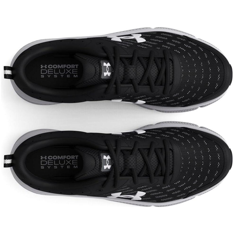 Under Armour UA Charged Assert 10-BLK mens Sneaker