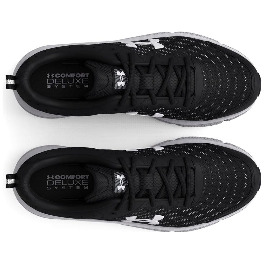 Under Armour UA Charged Assert 10-BLK mens Sneaker