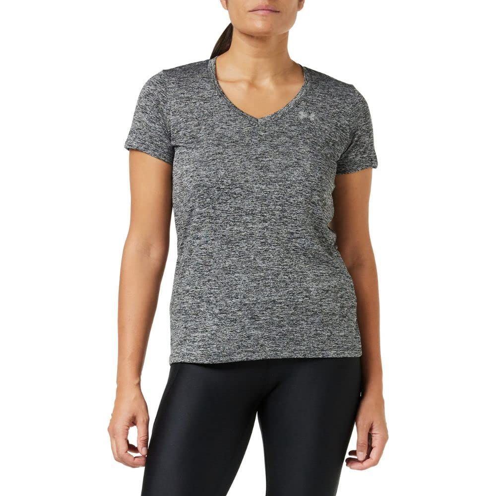 Under Armour Women's Tech Short Sleeve V Neck- Twist Top (pack of 1)