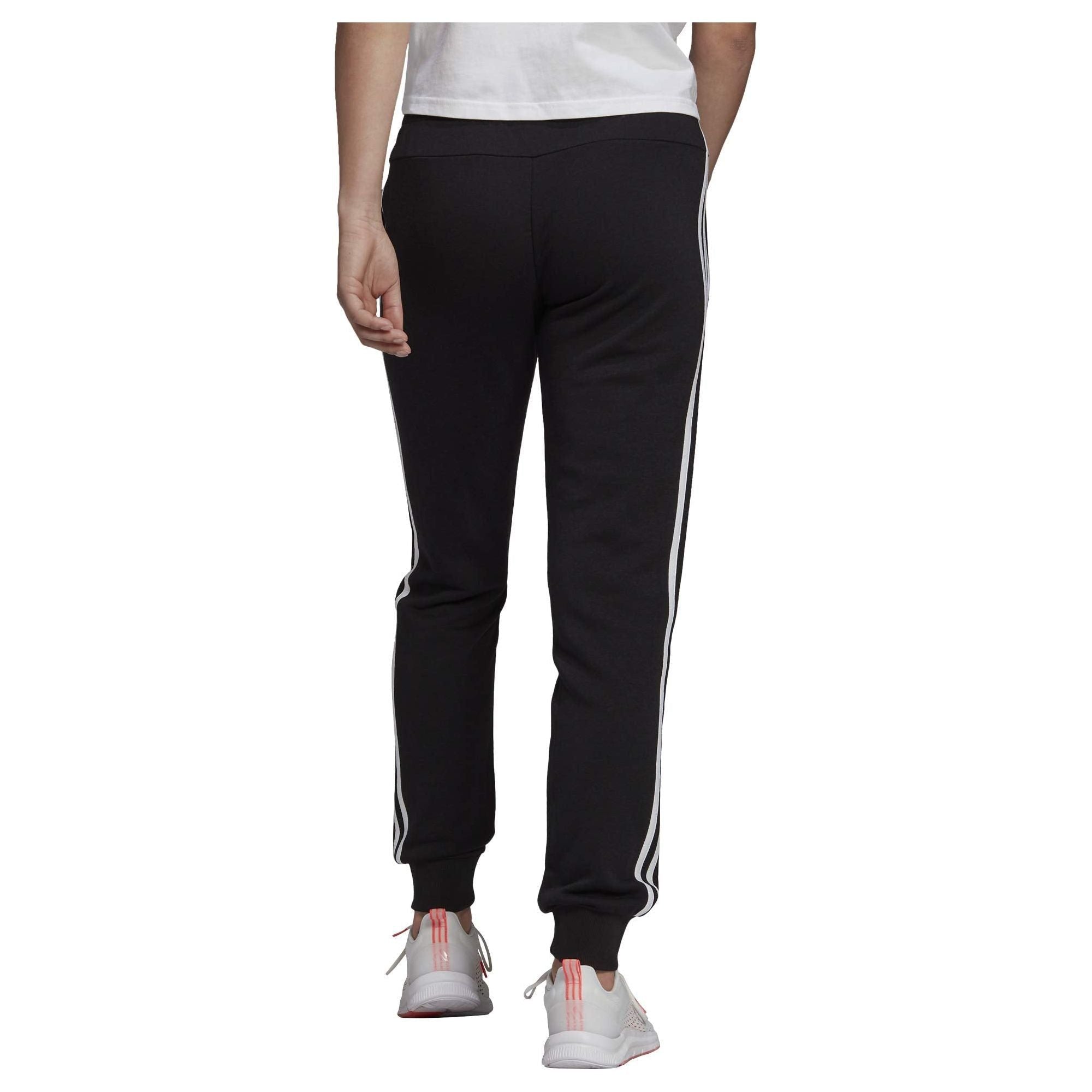 adidas Women's Essentials French Terry 3-Stripes Joggers PANTS