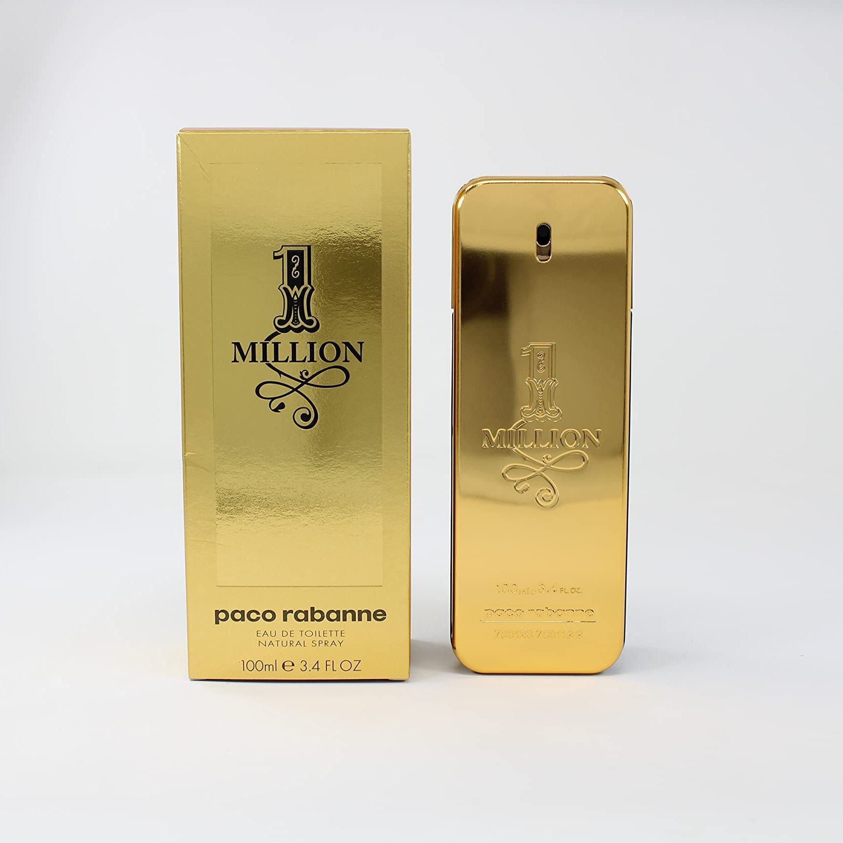 1 Million by Paco Ra.banne Eau De Toilette Spray 3.4 oz for Men