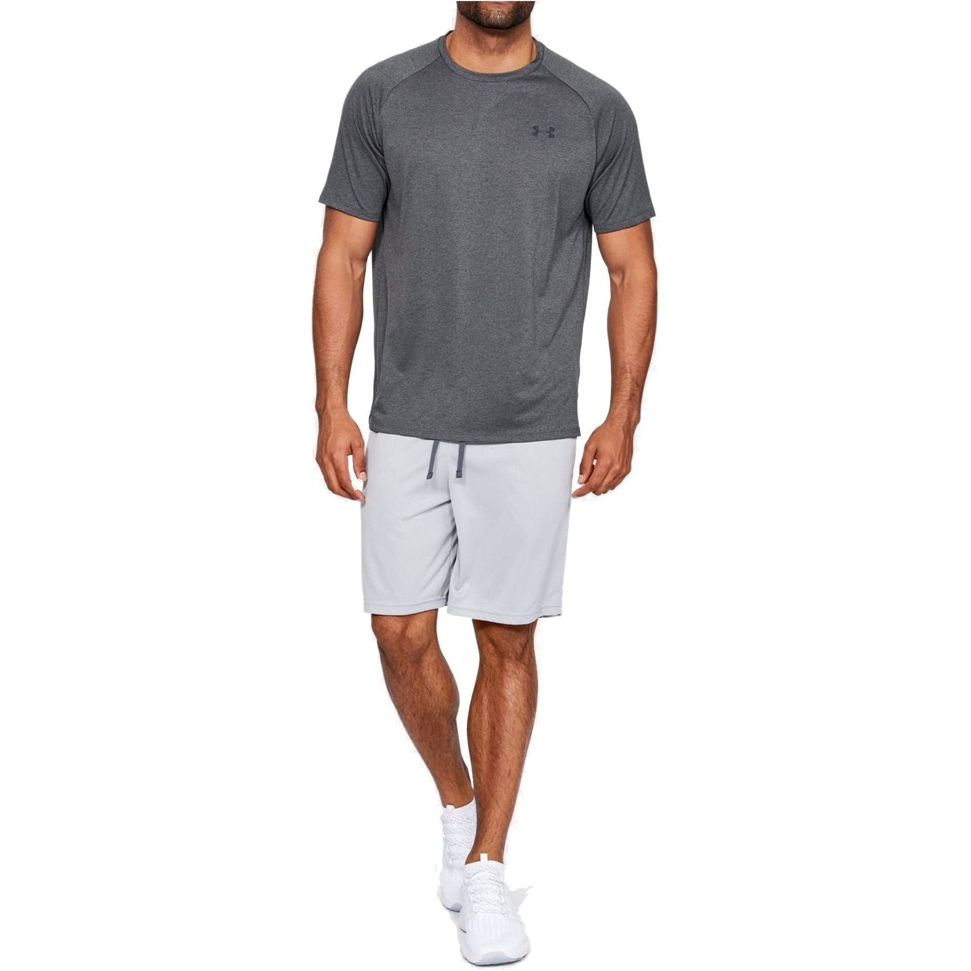 Under Armour Men's UA Tech 2.0 SS Tee Light and Breathable Sports T-Shirt, Gym Clothes With Anti-Odour Technology (pack of 1)