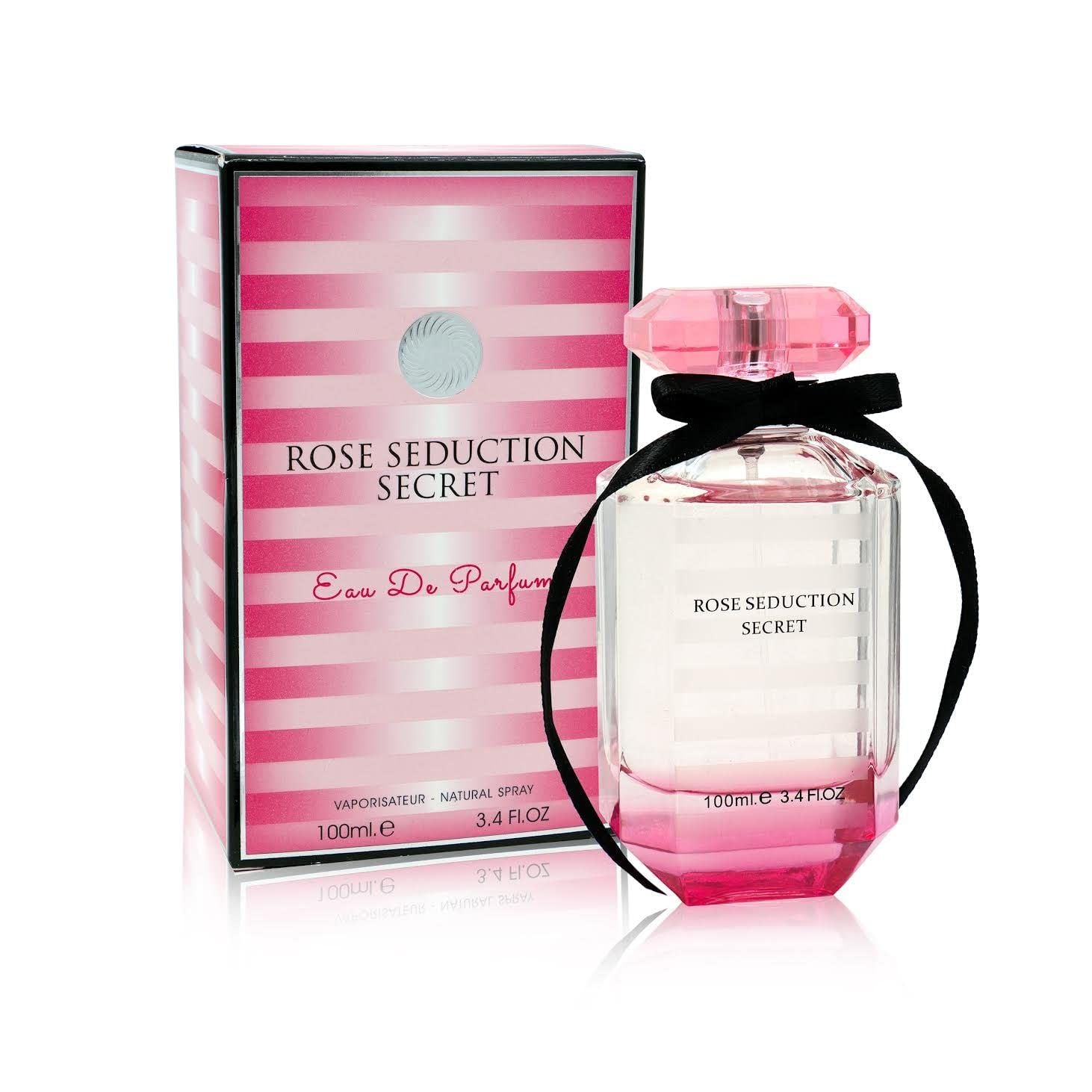 Rose Seduction Secret - Eau de Parfum - By Fragrance World - Perfume For Women, 100ml
