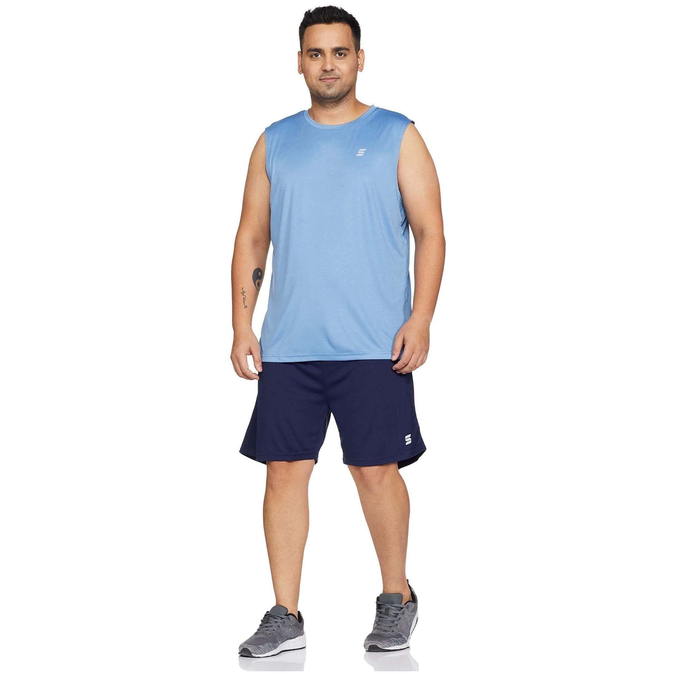 Amazon Brand - Symactive Men's Regular Fit Sports Shorts (SYM-A-005A)