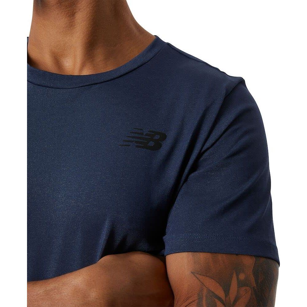 New Balance Men's HEATHERTECH TEE S/S Top