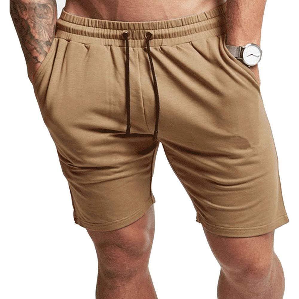 EVERWORTH Men's Casual Training Shorts Gym Workout Fitness Short Bodybuilding Running Jogging Short Pants
