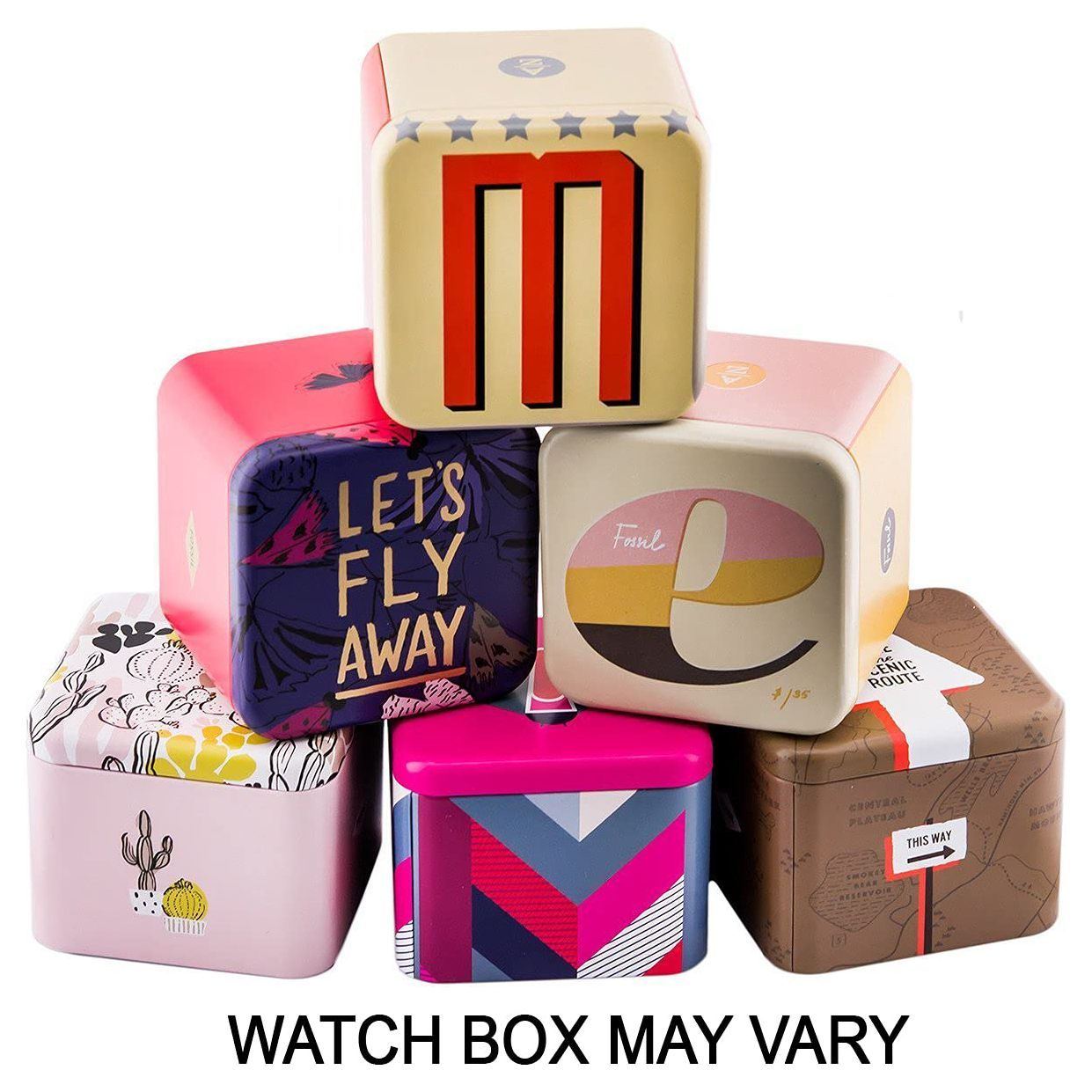 Fossil Womens Quartz Watch, Analog Display and Stainless Steel Strap ES4432