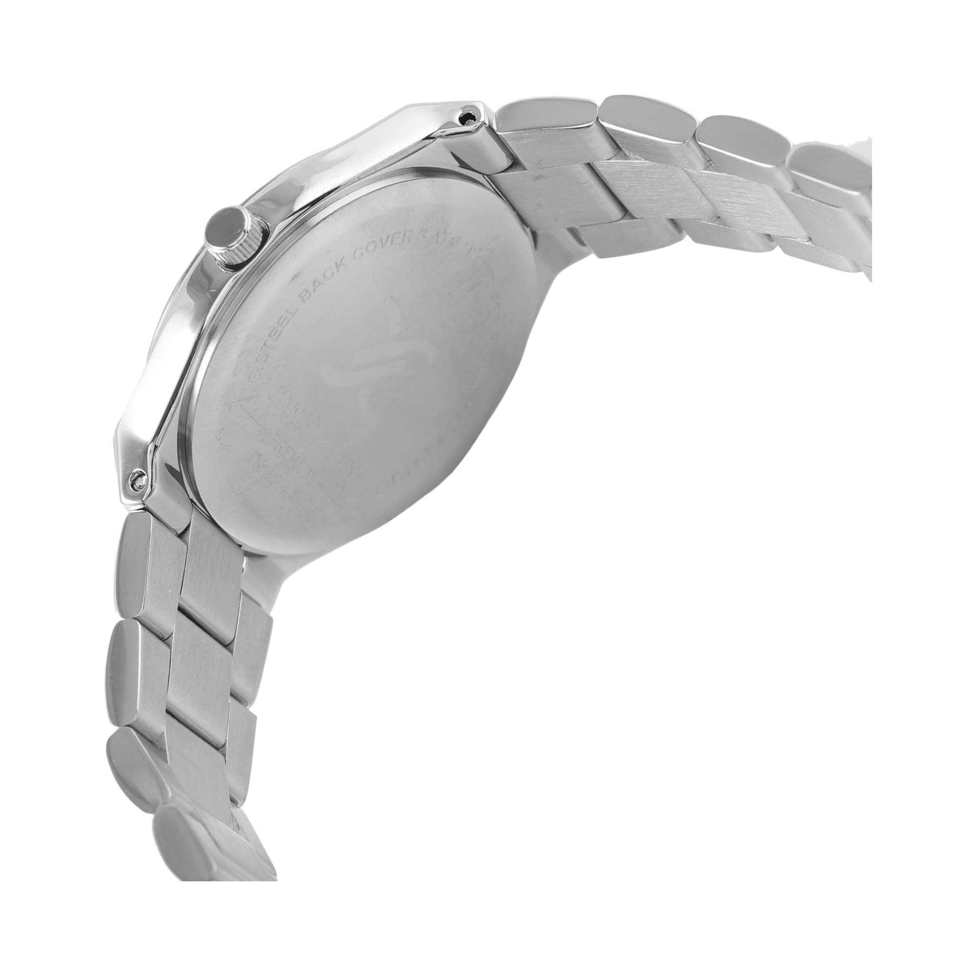 Daniel klein Silver Color Stainless Steel Strap Watch for Women DK.1.13040-5, Silver, multi, bracelet