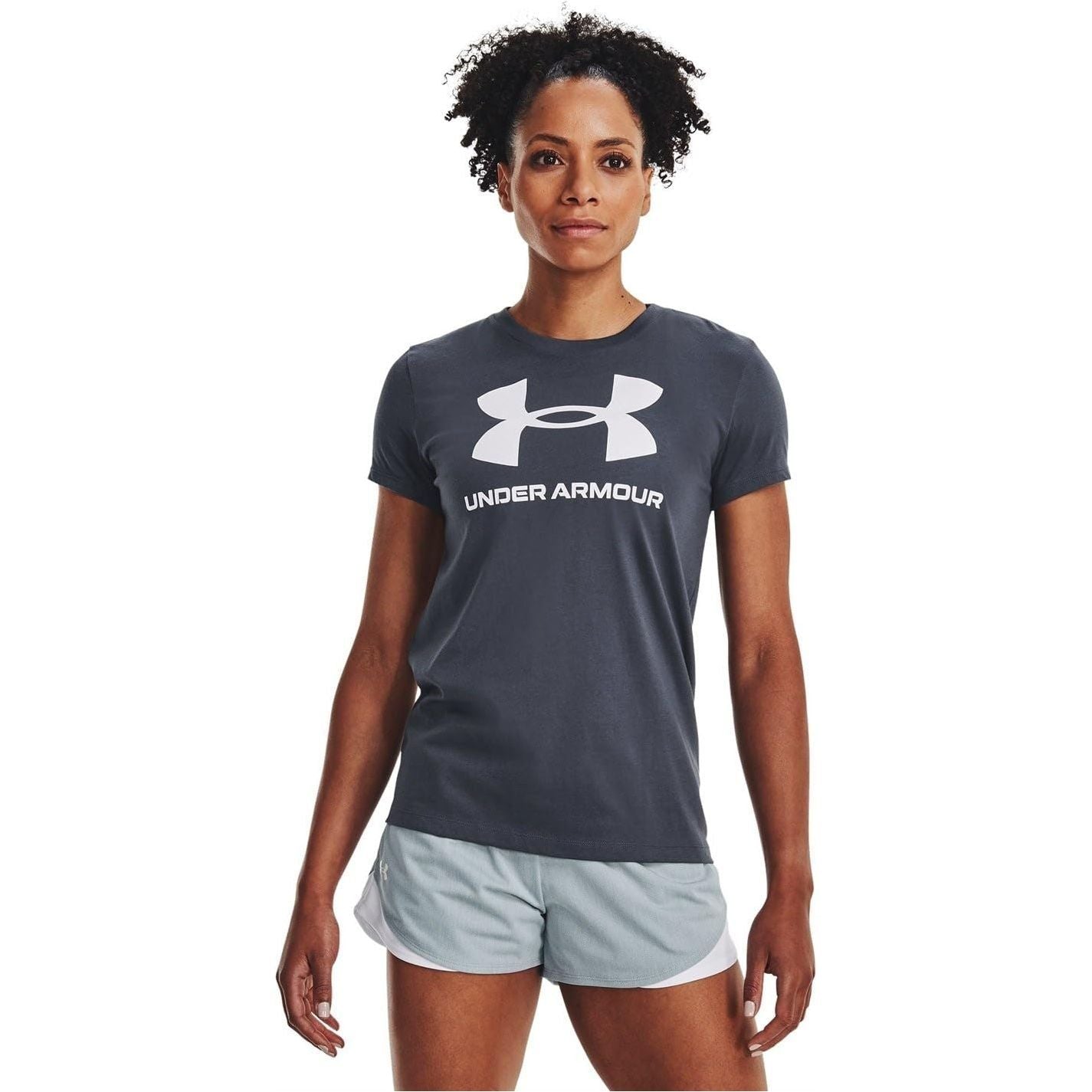 Under Armour Women's UA SPORTSTYLE LOGO SS Shirt