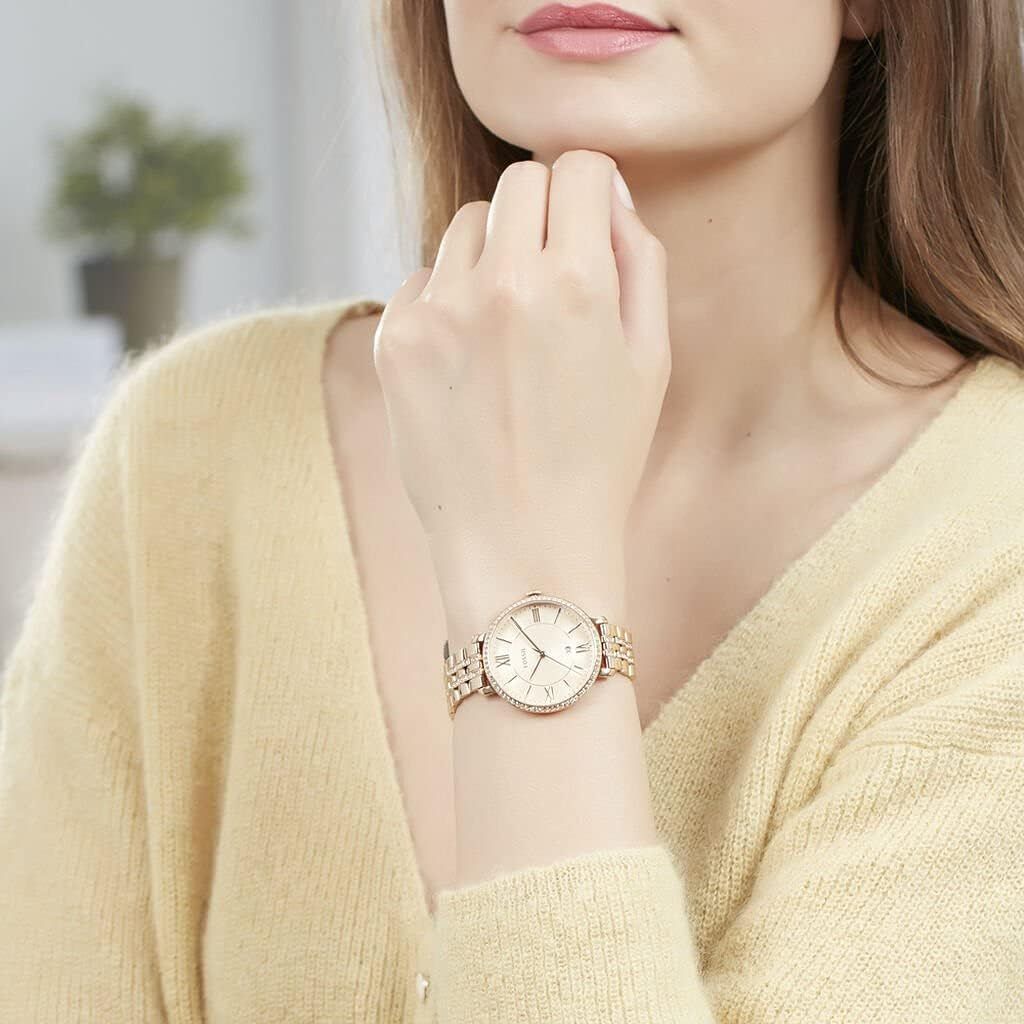 Fossil Women's Quartz Watch, Analog Display and Stainless Steel Strap