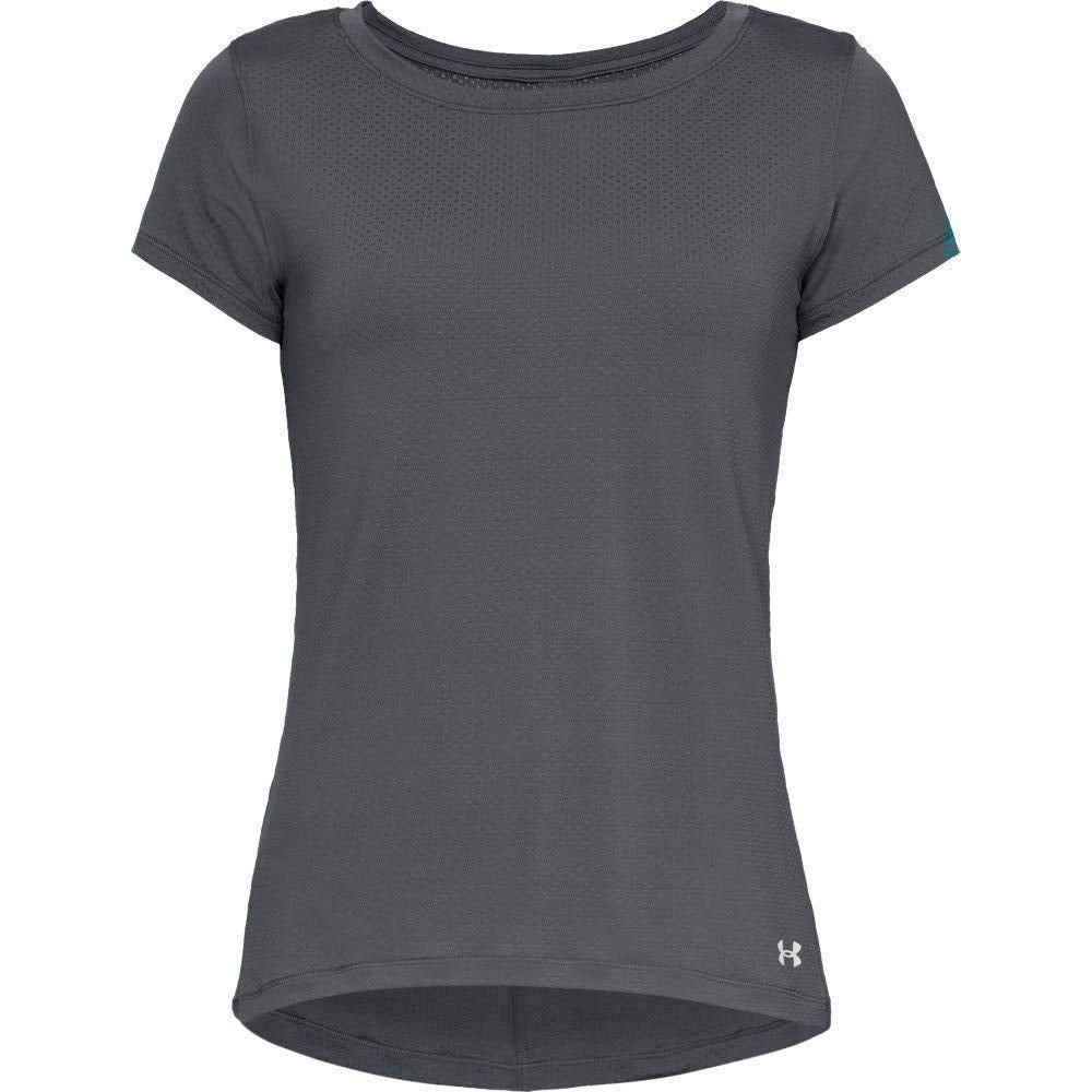 Under Armour Womens UA Heatgear Armour Gym T-Shirt Short Sleeve