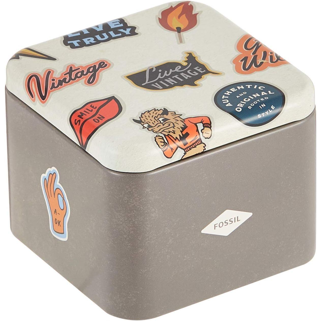 Fossil Womens Quartz Watch, Analog Display and Stainless Steel Strap ES4264