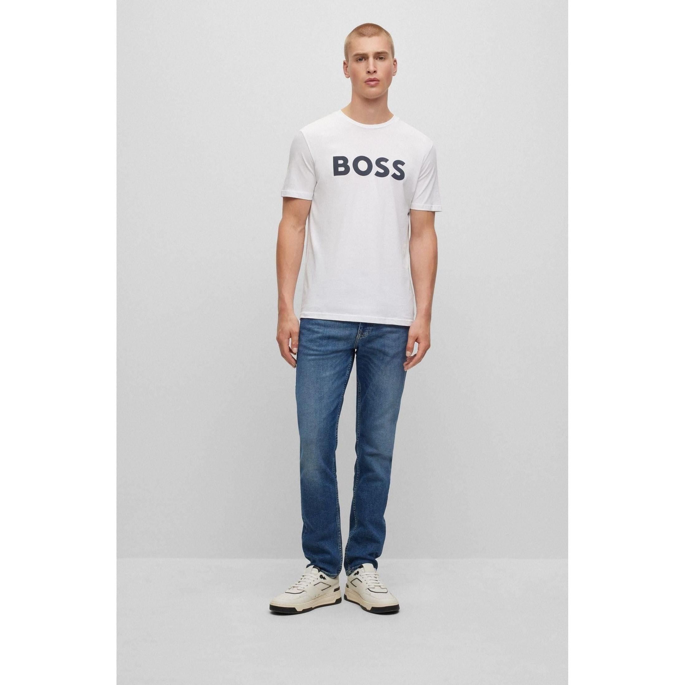 BOSS Mens Thinking 1 10246016 01 T-Shirt (pack of 1)