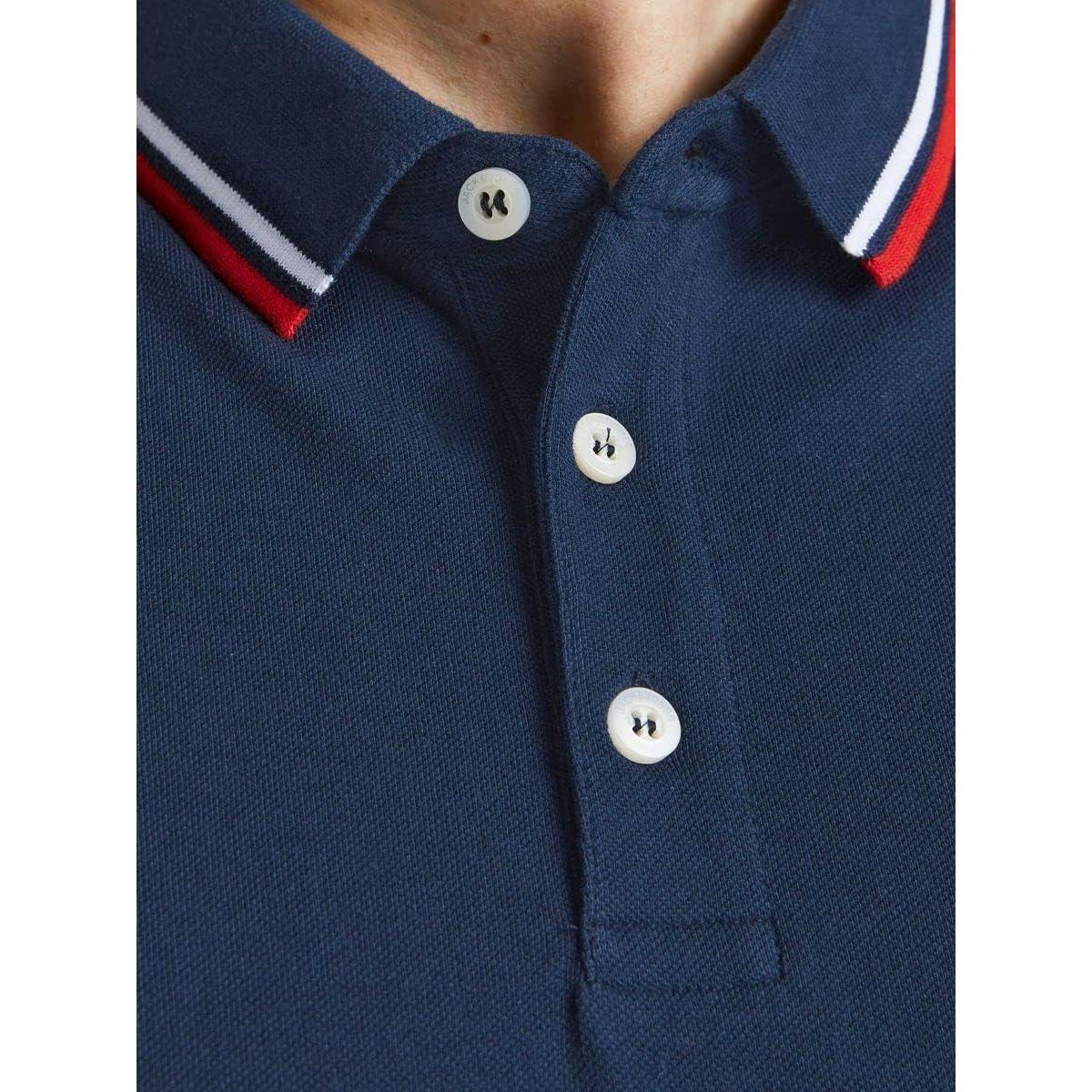 Jack & Jones Men's Jjepaulos Polo Ss Noos Ps Polo Shirt