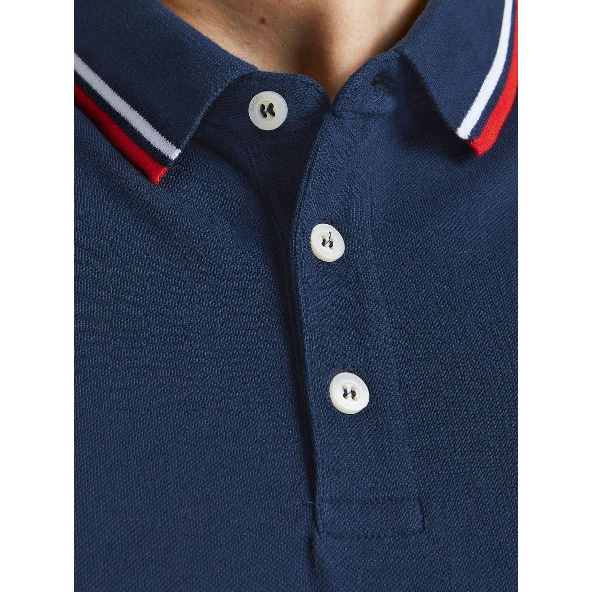 Jack & Jones Men's Jjepaulos Polo Ss Noos Ps Polo Shirt