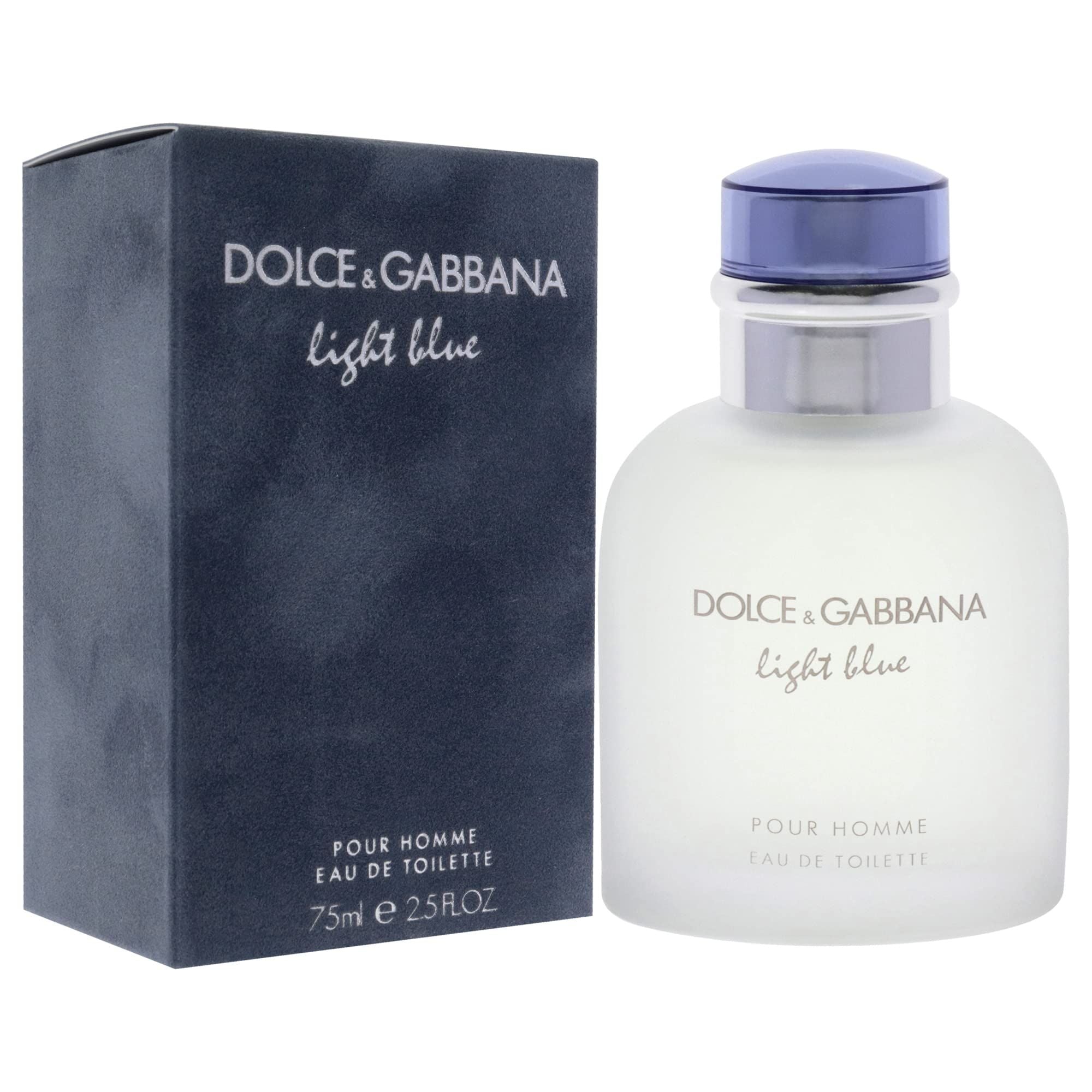 Dolce and Gabbana Light Blue - Perfume for Men, 75 ml - EDT Spray