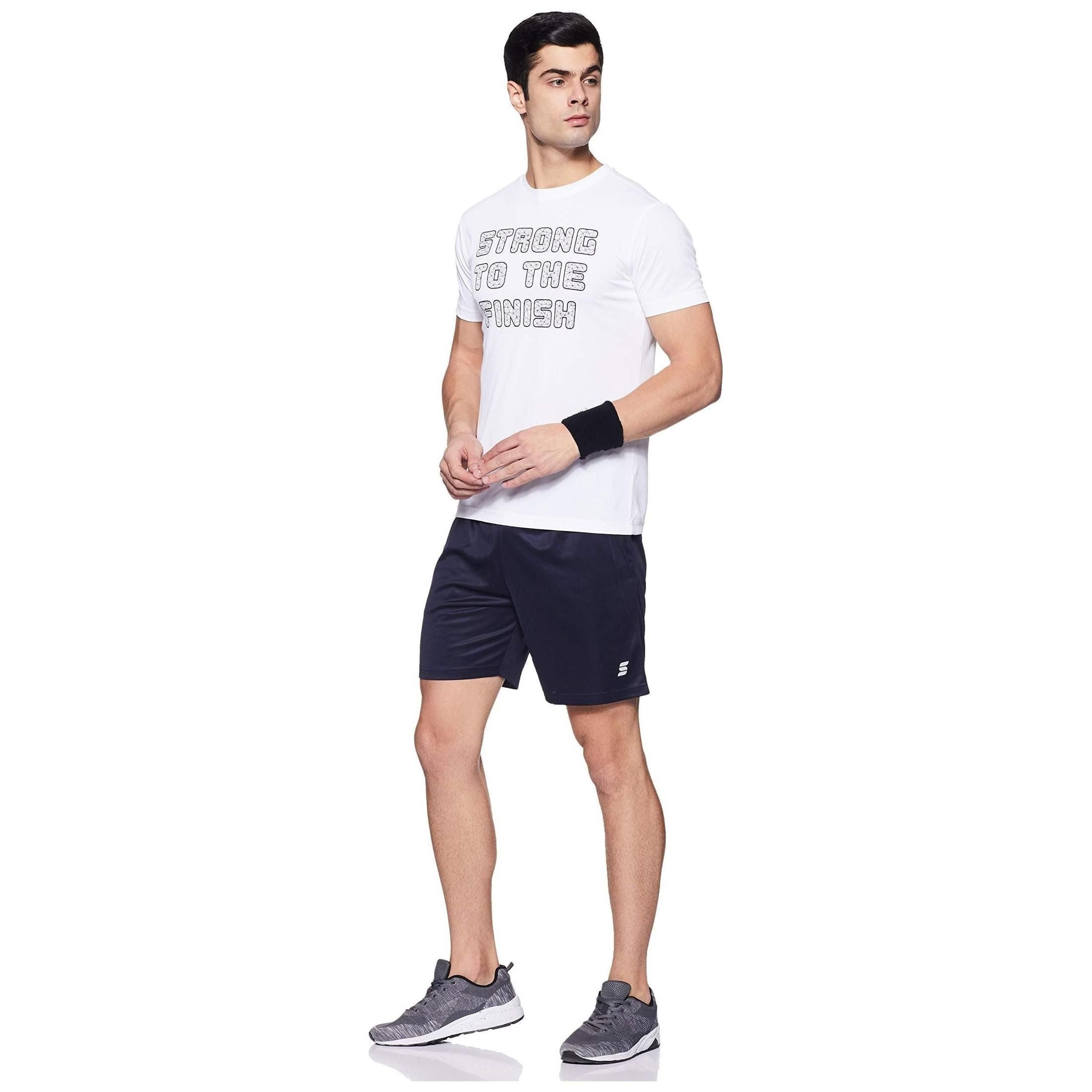 Amazon Brand - Symactive Men's Regular Fit Sports Shorts (SYM-A-005A)