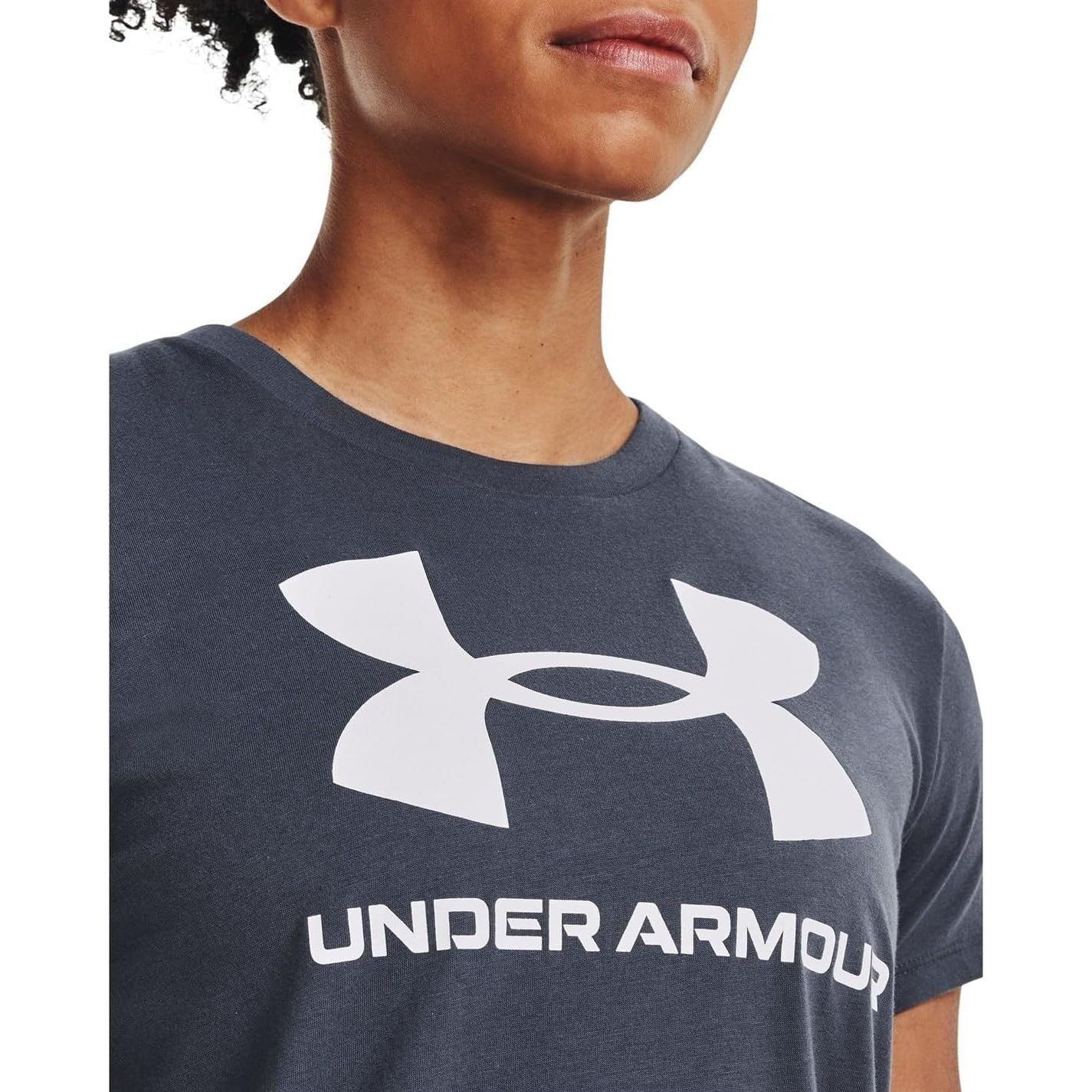 Under Armour Women's UA SPORTSTYLE LOGO SS Shirt