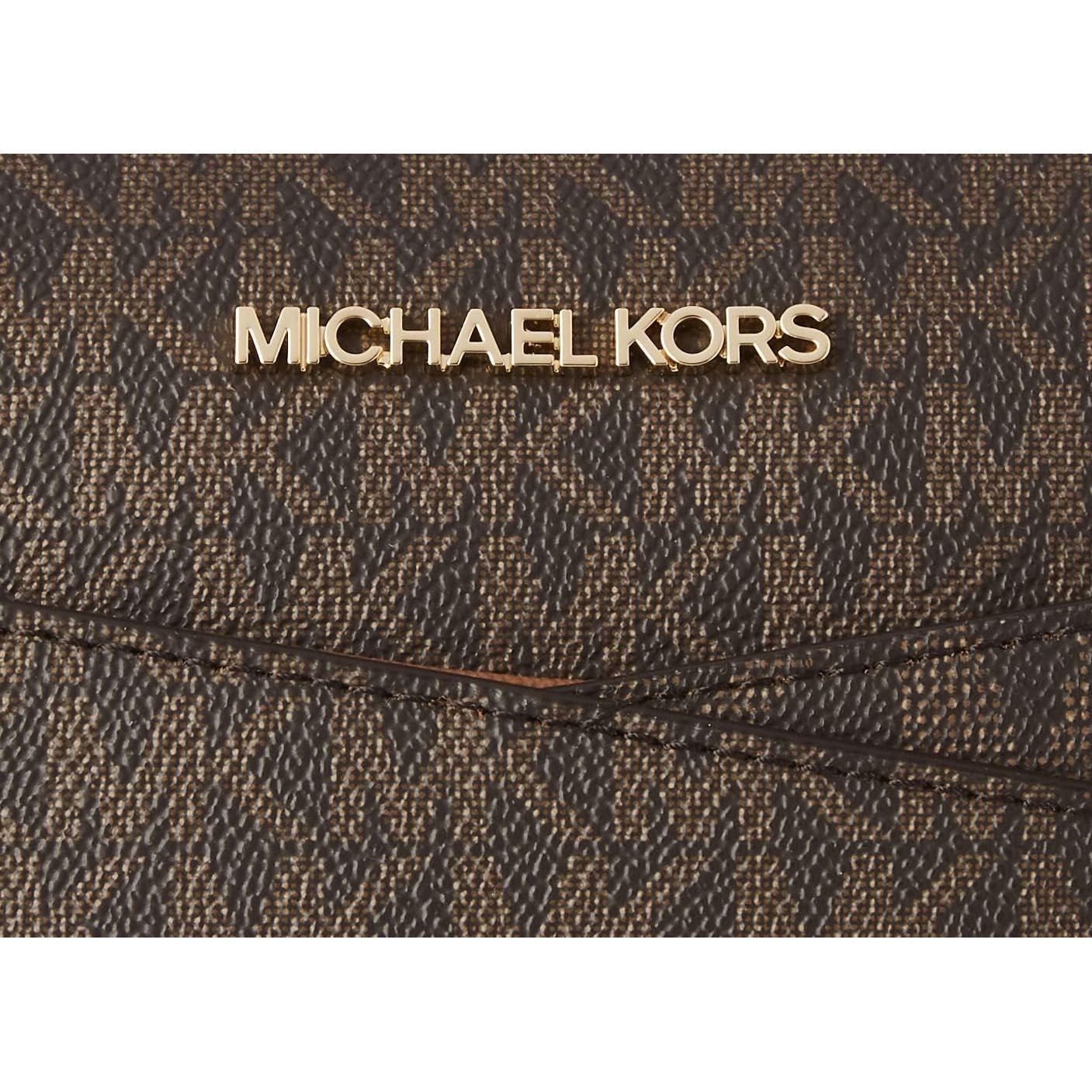 Michael Kors Jet Set Medium Crossbody Leather Handbag