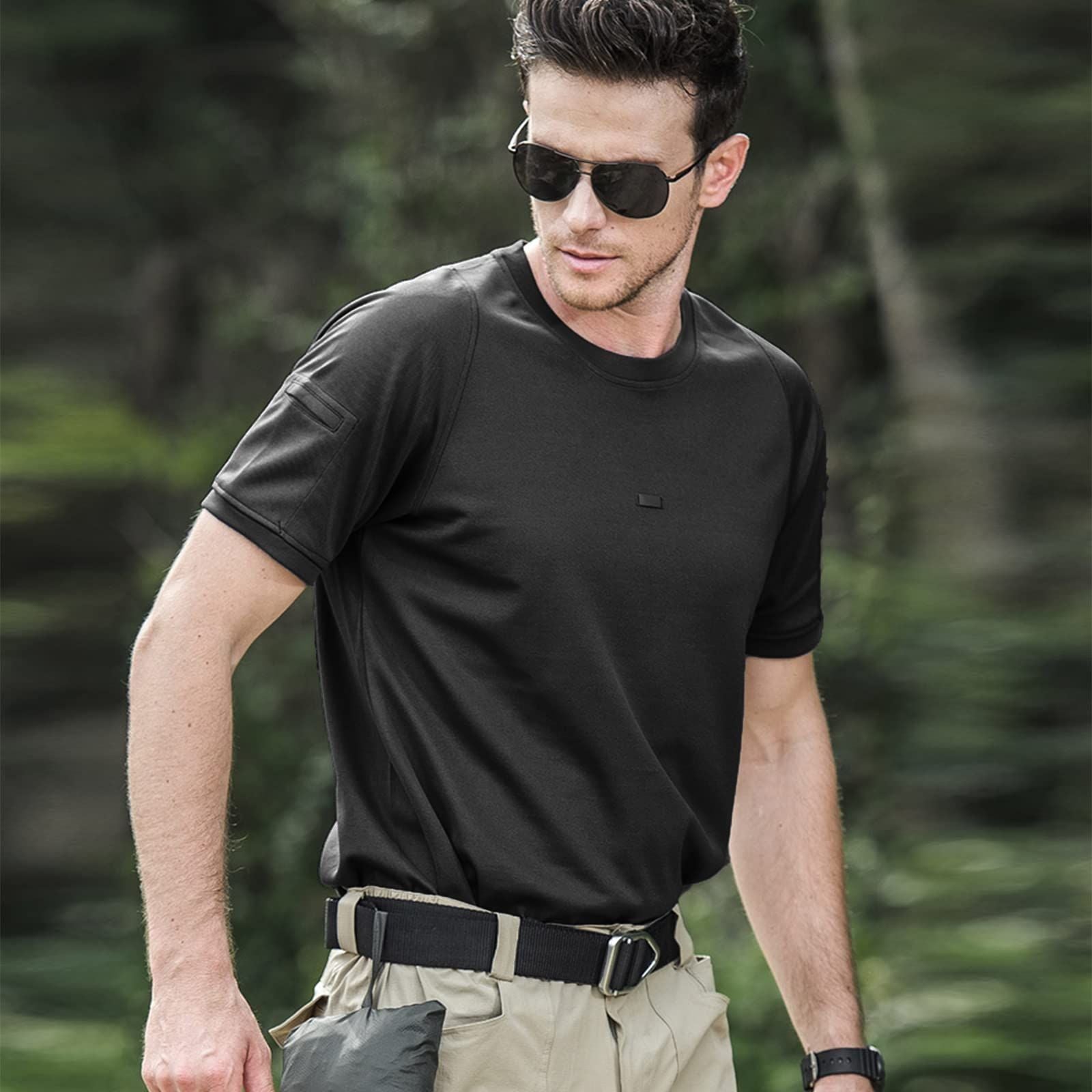 ANTARCTICA Men's Quick-Dry Sports Fashion Performance Short Sleeve Activewear T-Shirt