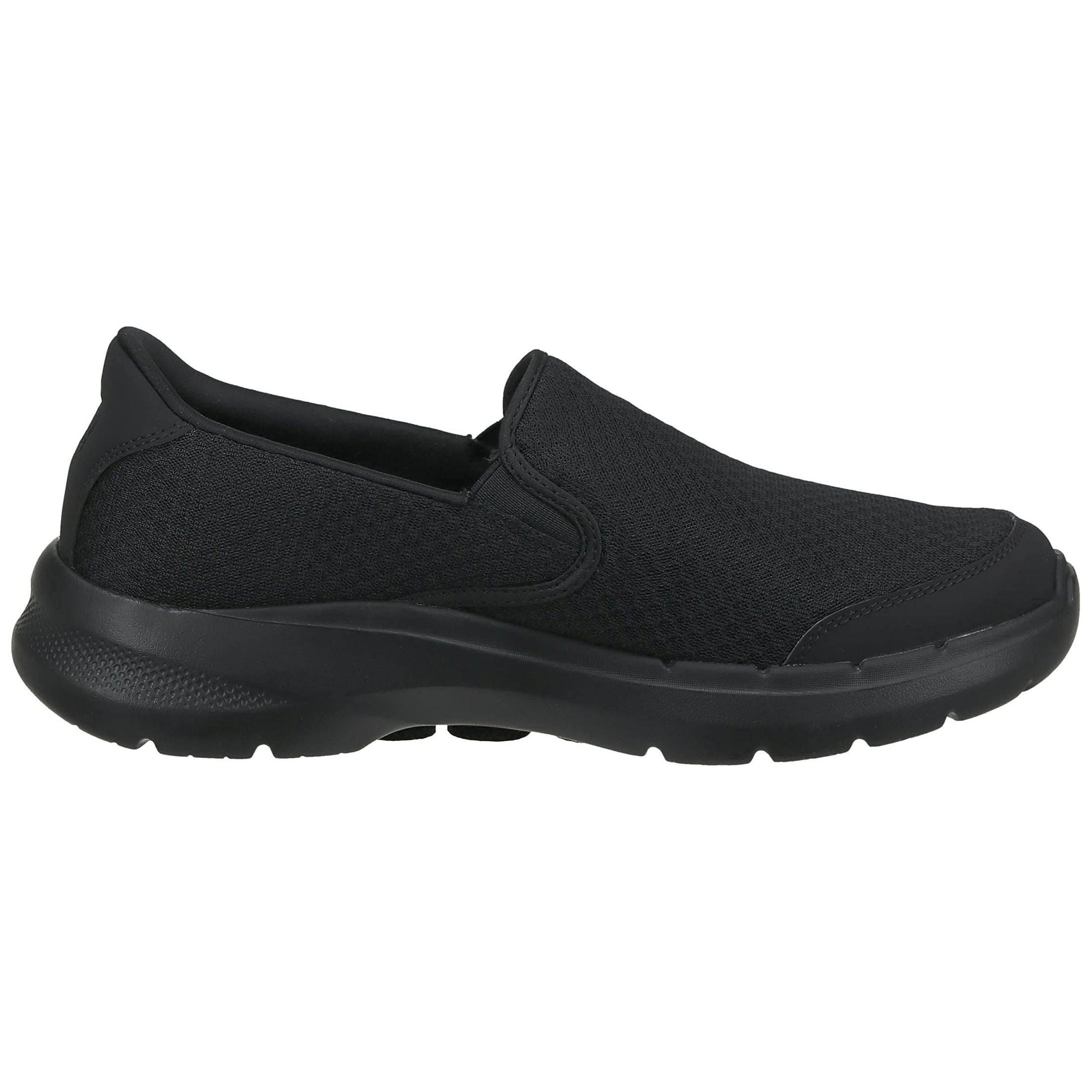 Skechers Go Walk 6 Slip-On Black mens Walking Shoe