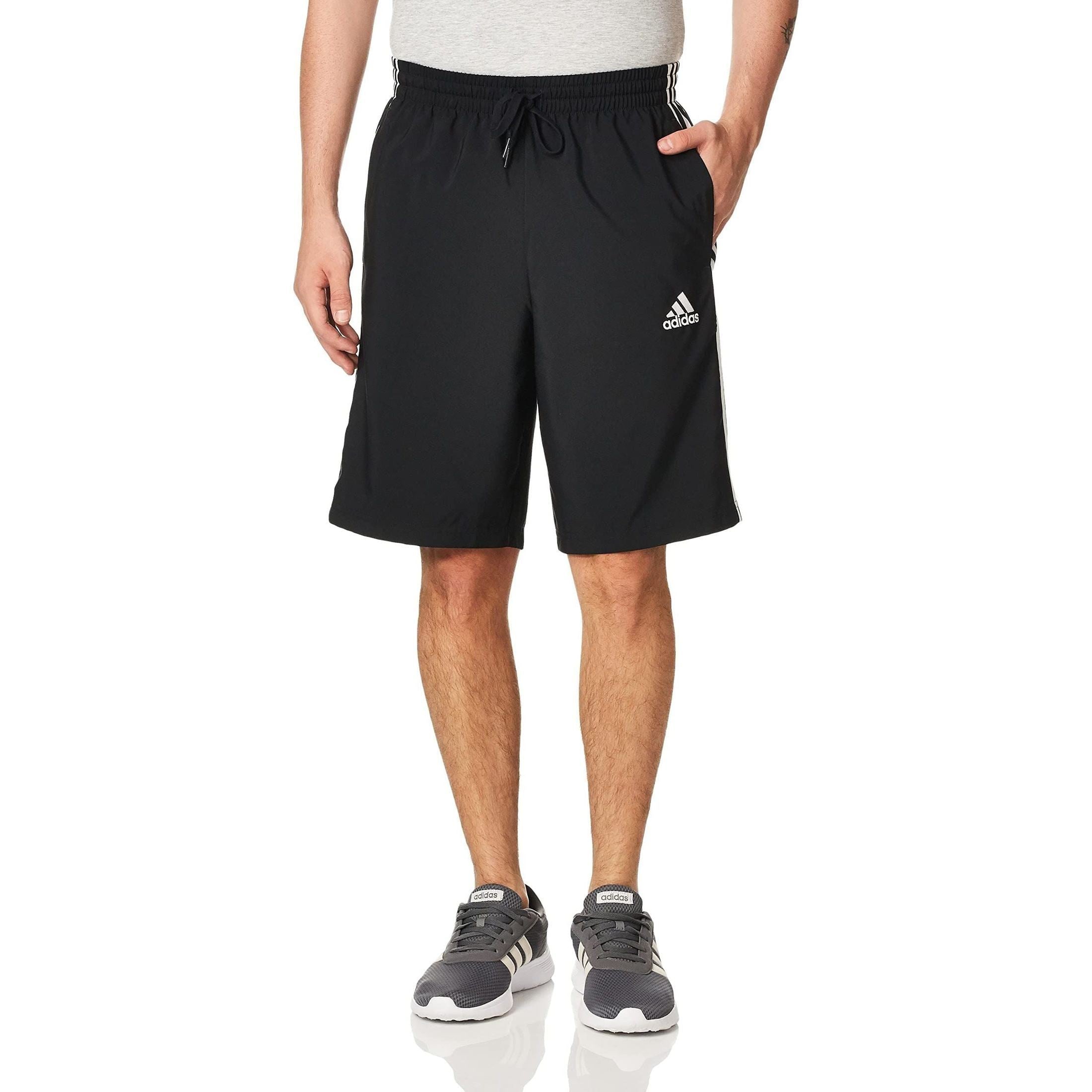 adidas mens AEROREADY Essentials Chelsea 3-Stripes SHORTS