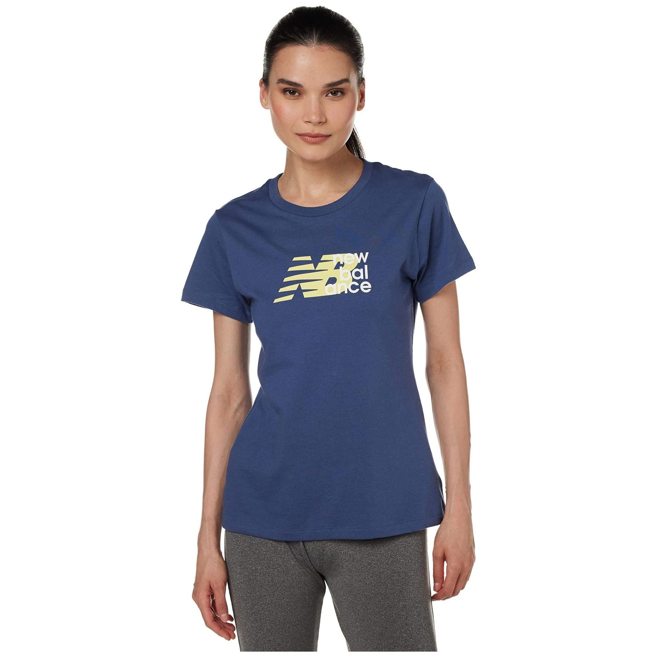 New Balance Women's NB SPORT CORE PLUS GRAPHIC SHORT SLEEVE S/S Top