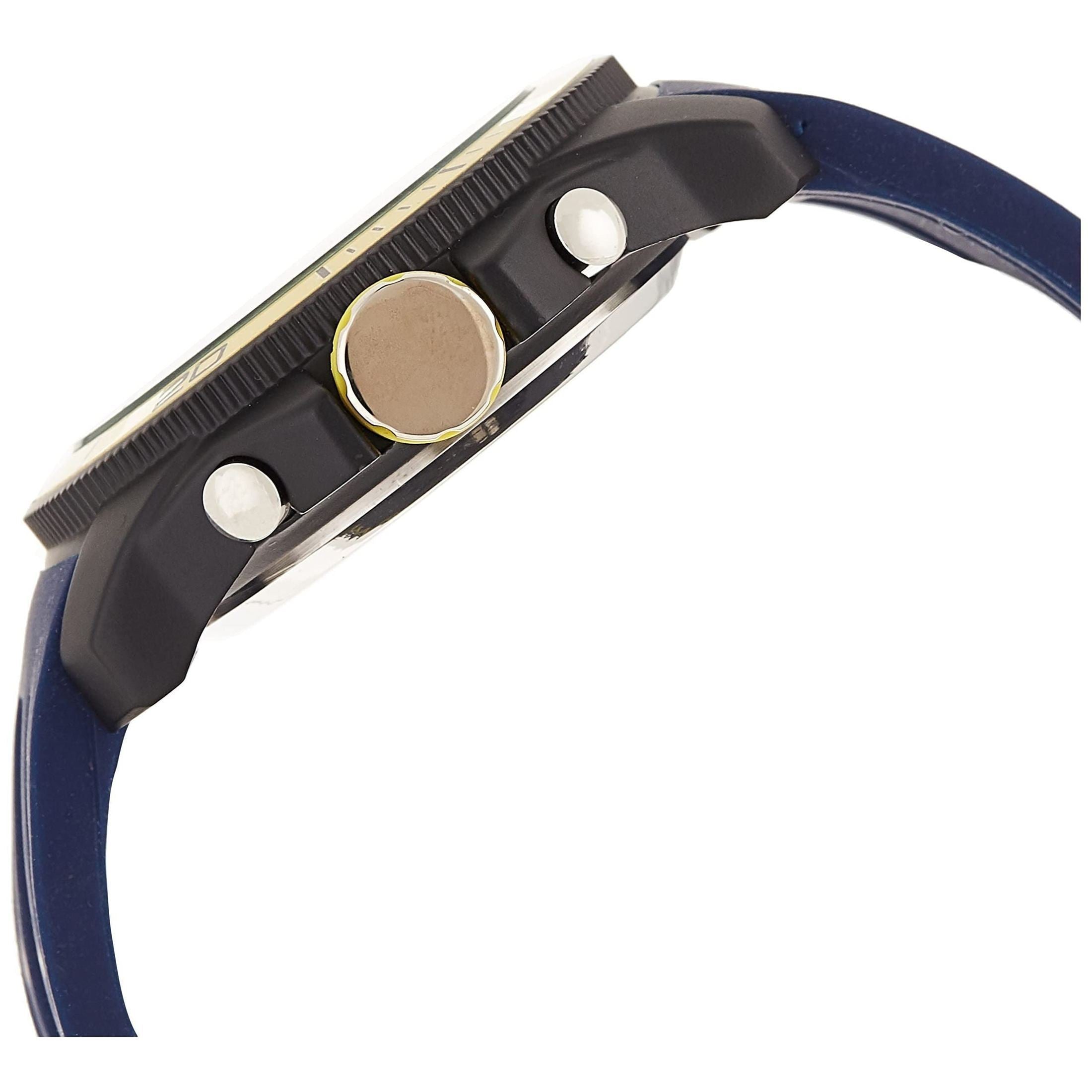 U.S. Polo Assn. Sport Men's US9322 Sport Watch with Navy Silicone Band