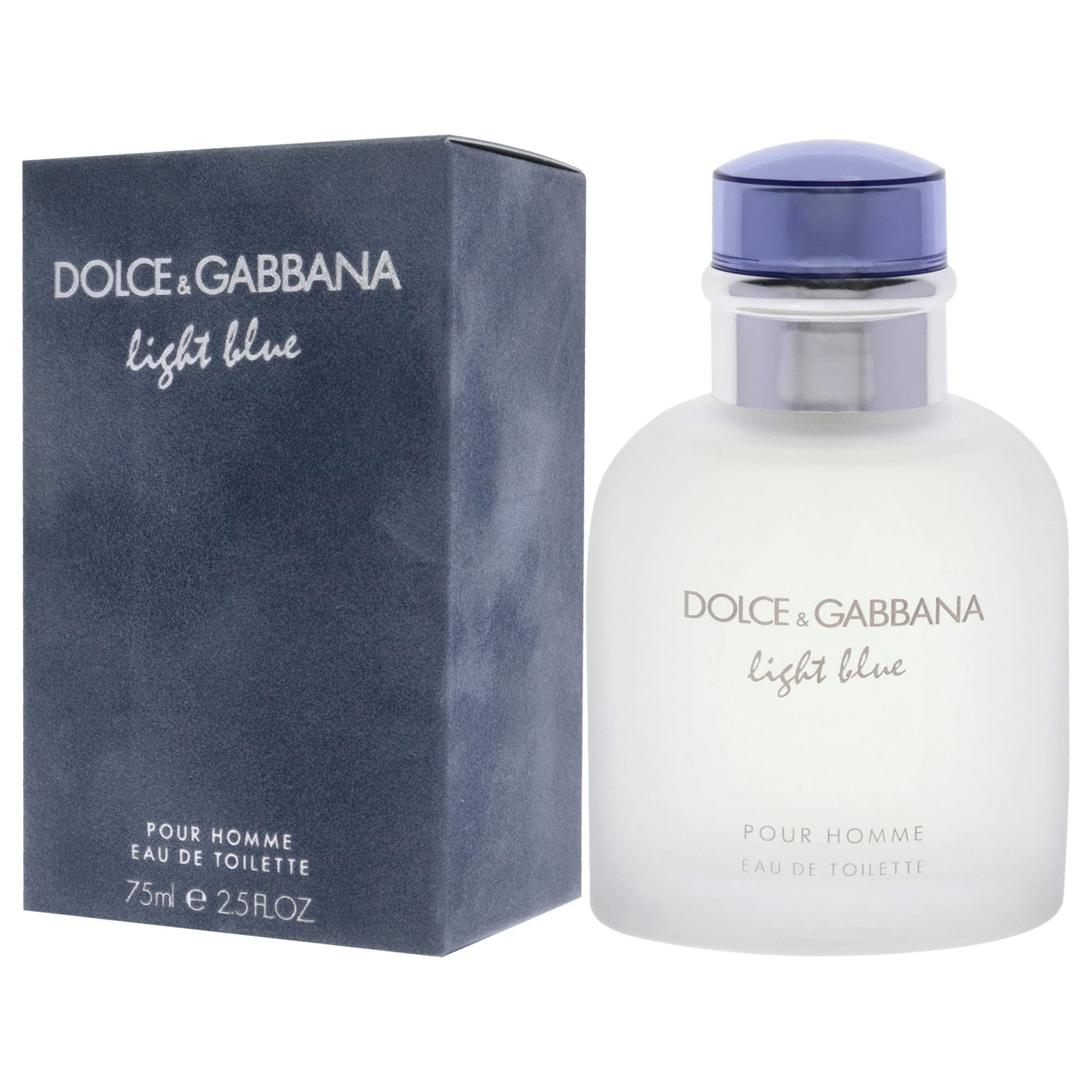 Dolce and Gabbana Light Blue - Perfume for Men, 75 ml - EDT Spray