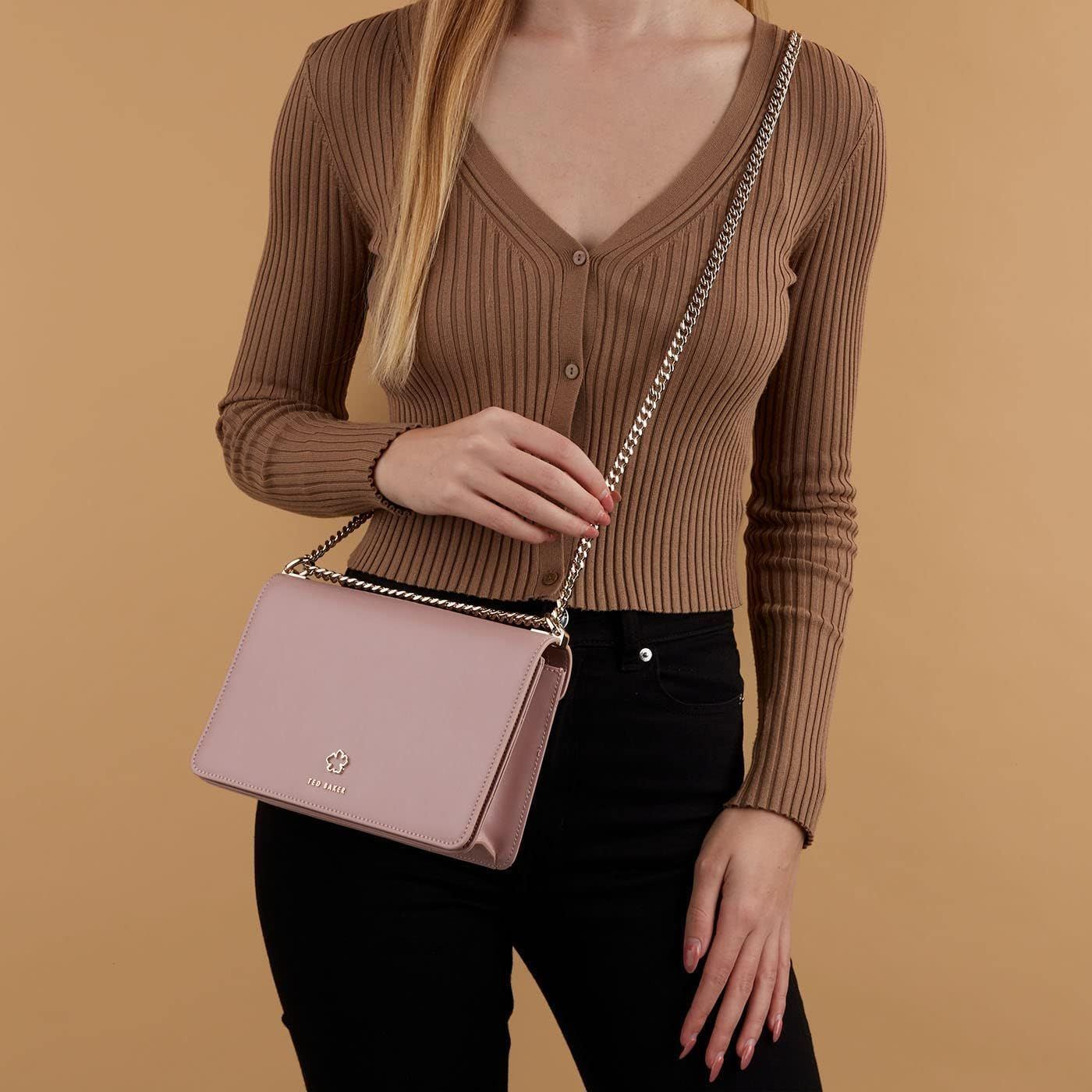 Ted Baker Flower Eyelet Cross Body JORJEY 260549PINK One Size