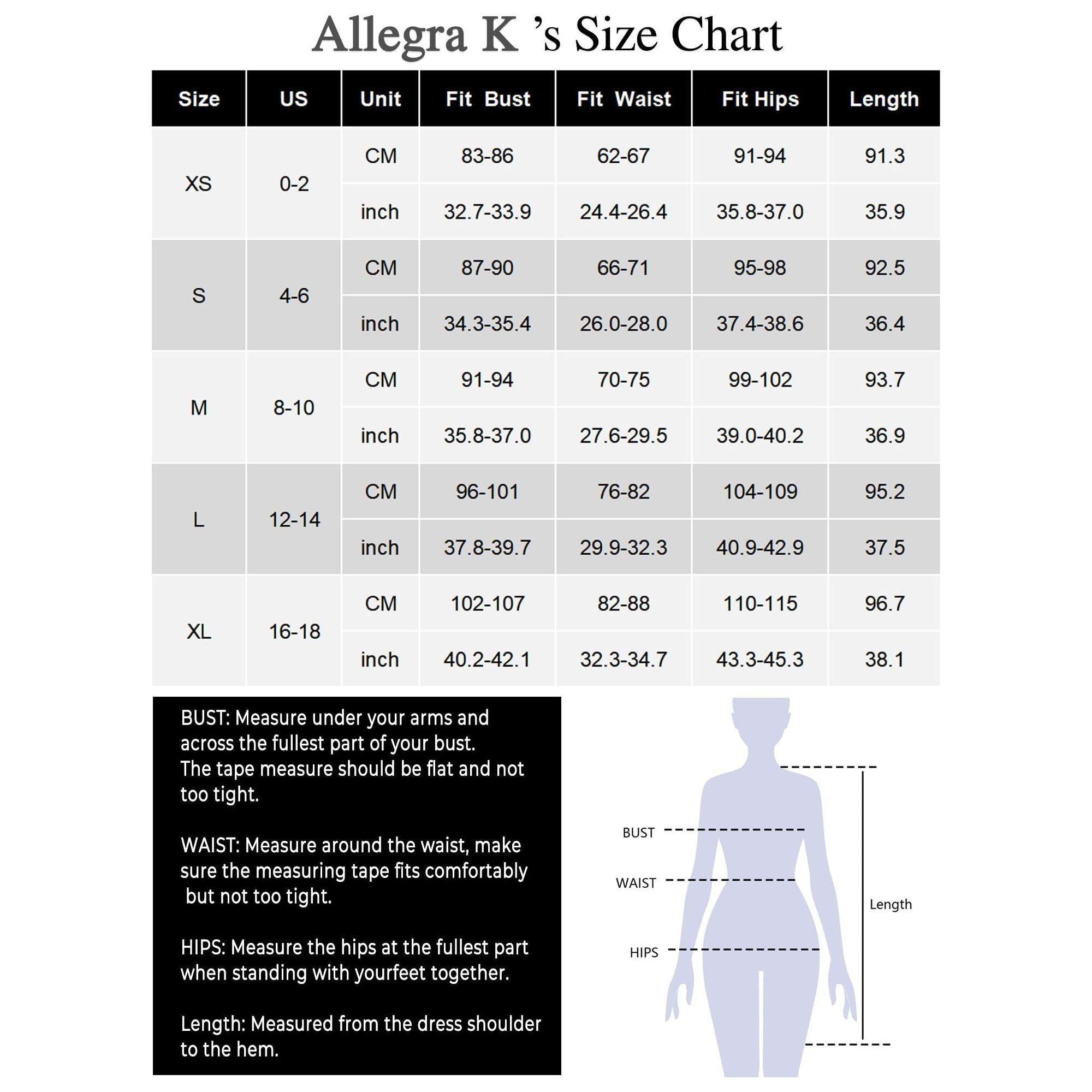 Allegra K Women's Work Dress Solid Color Sleeveless A-line Flare Dresses