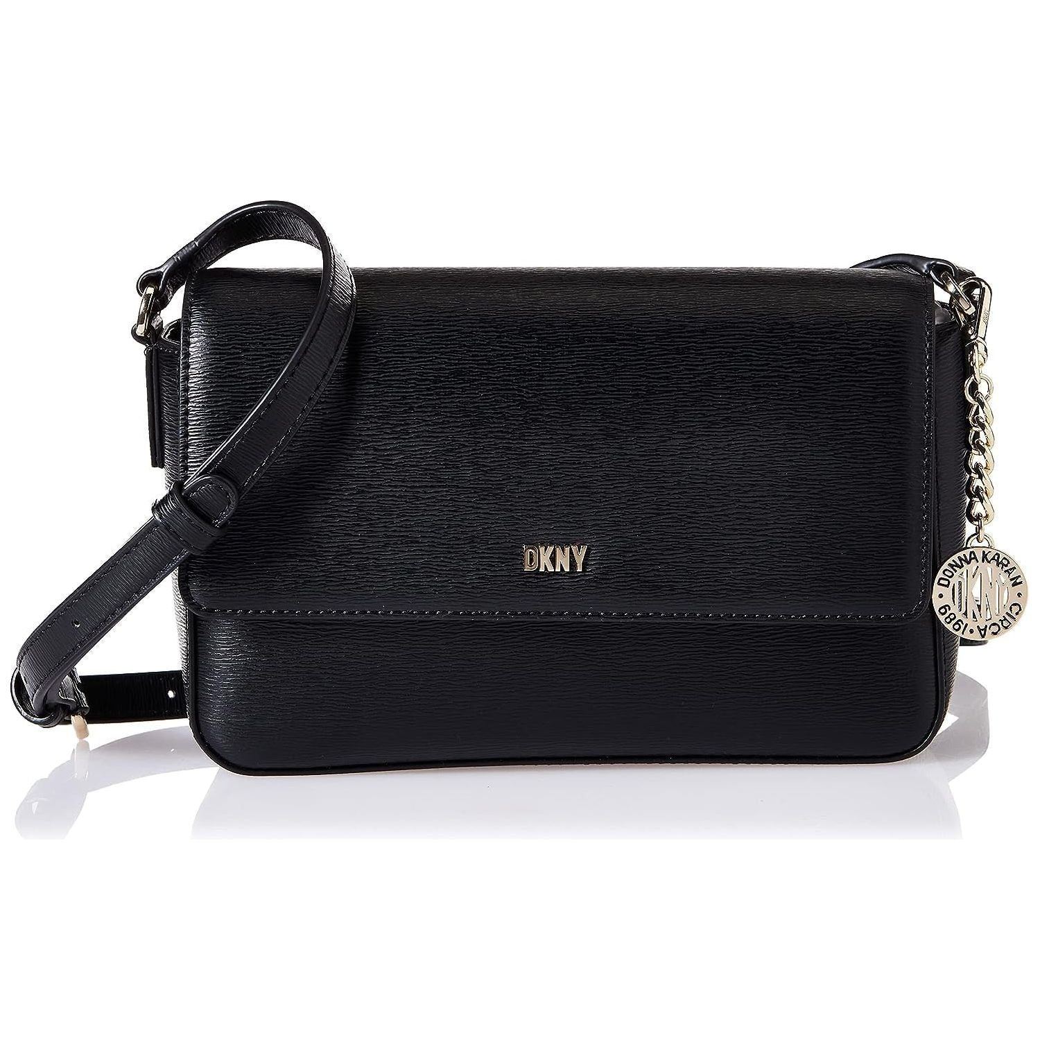 DKNY Womens Bryant Md Flap Cross Crossbody