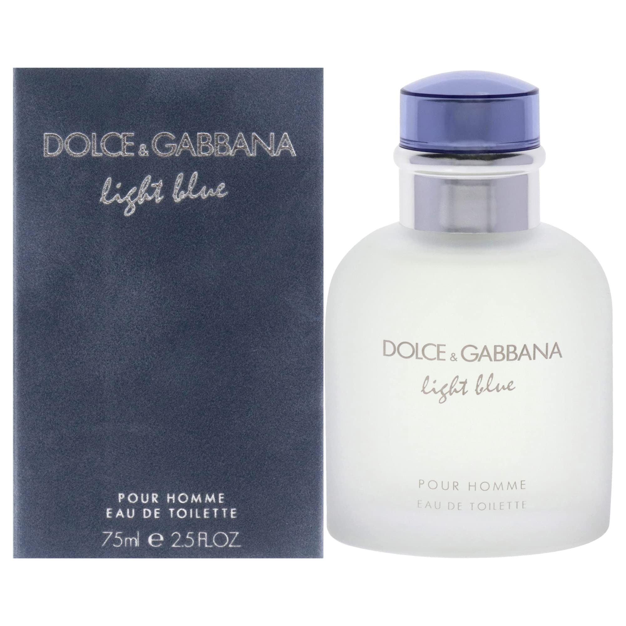 Dolce and Gabbana Light Blue - Perfume for Men, 75 ml - EDT Spray