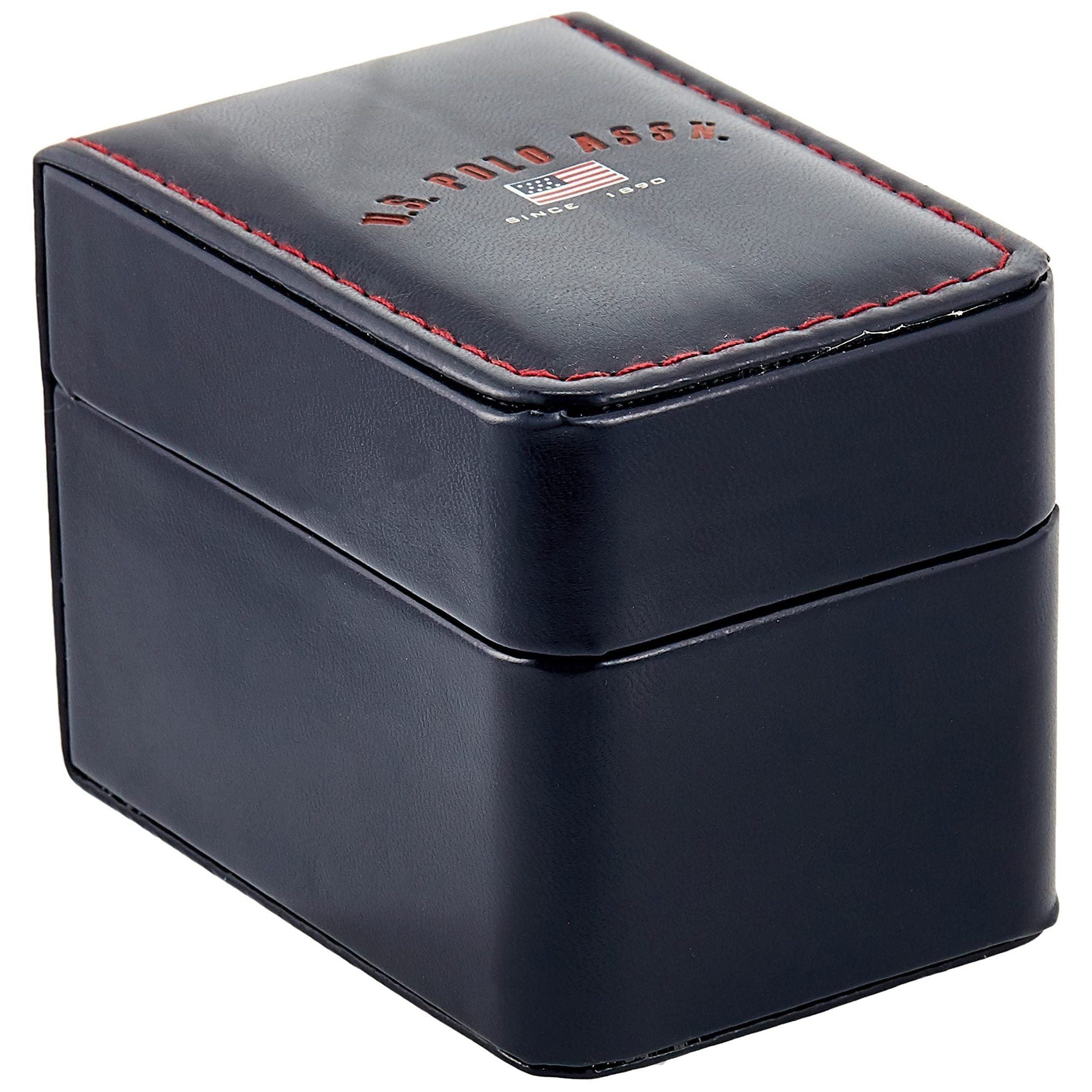 U.S. Polo Assn. Sport Men's US9322 Sport Watch with Navy Silicone Band