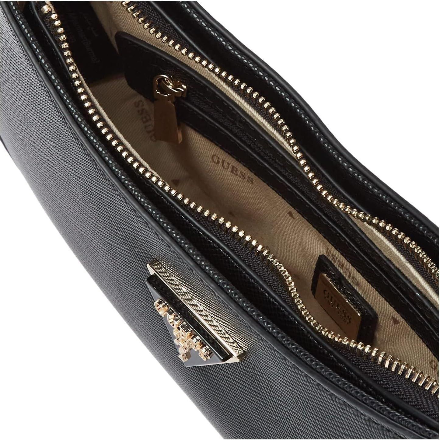 Guess ZG787918 Noelle Top Zip Shoulder Bag for Women, BLA