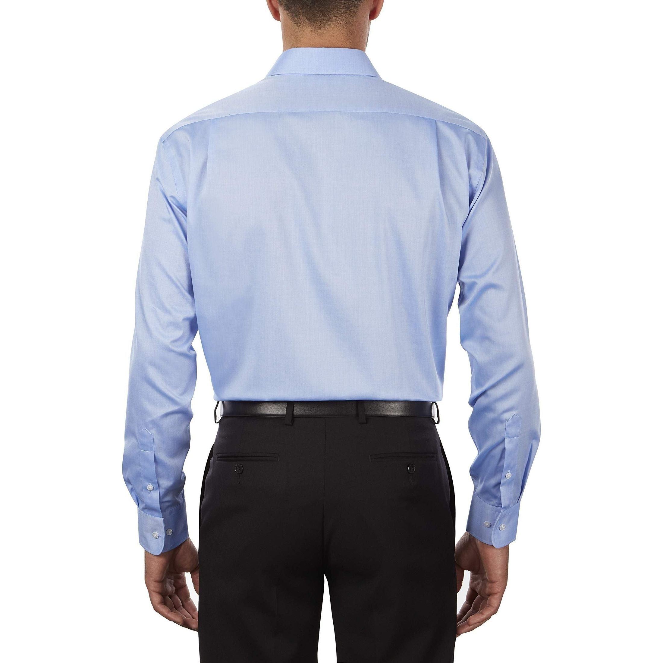 Tommy Hilfiger Men's Dress Shirt Regular Fit Non Iron Solid