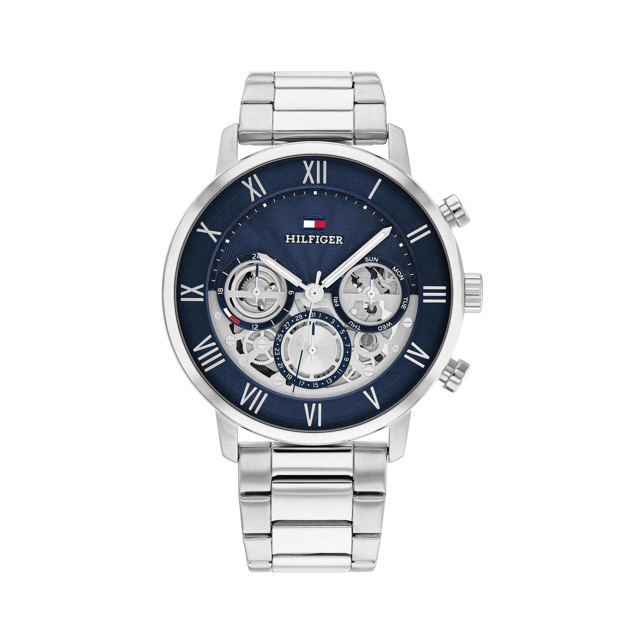 Tommy Hilfiger, Legend Men's Navy Dial, Stainless Steel Watch - 1710569