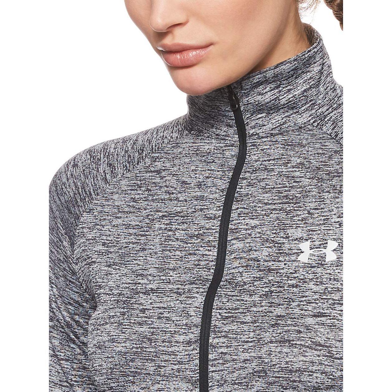 Under Armour Womens Tech 1/2 Zip - Twist-Blk Tees And T-Shirts