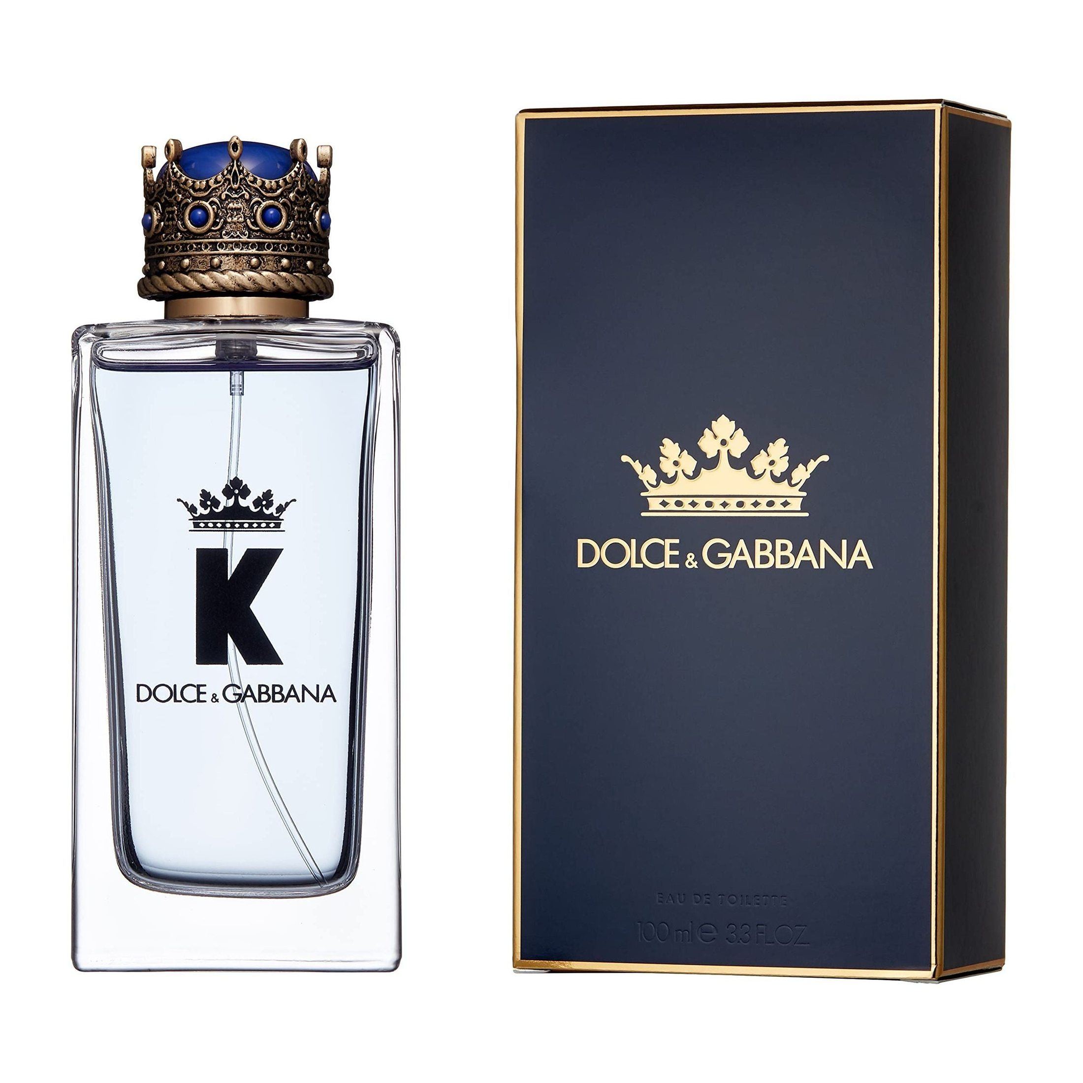 Dolce & Gabbana K Eau De Toilette Spray For Men 3.3 Ounce, clean