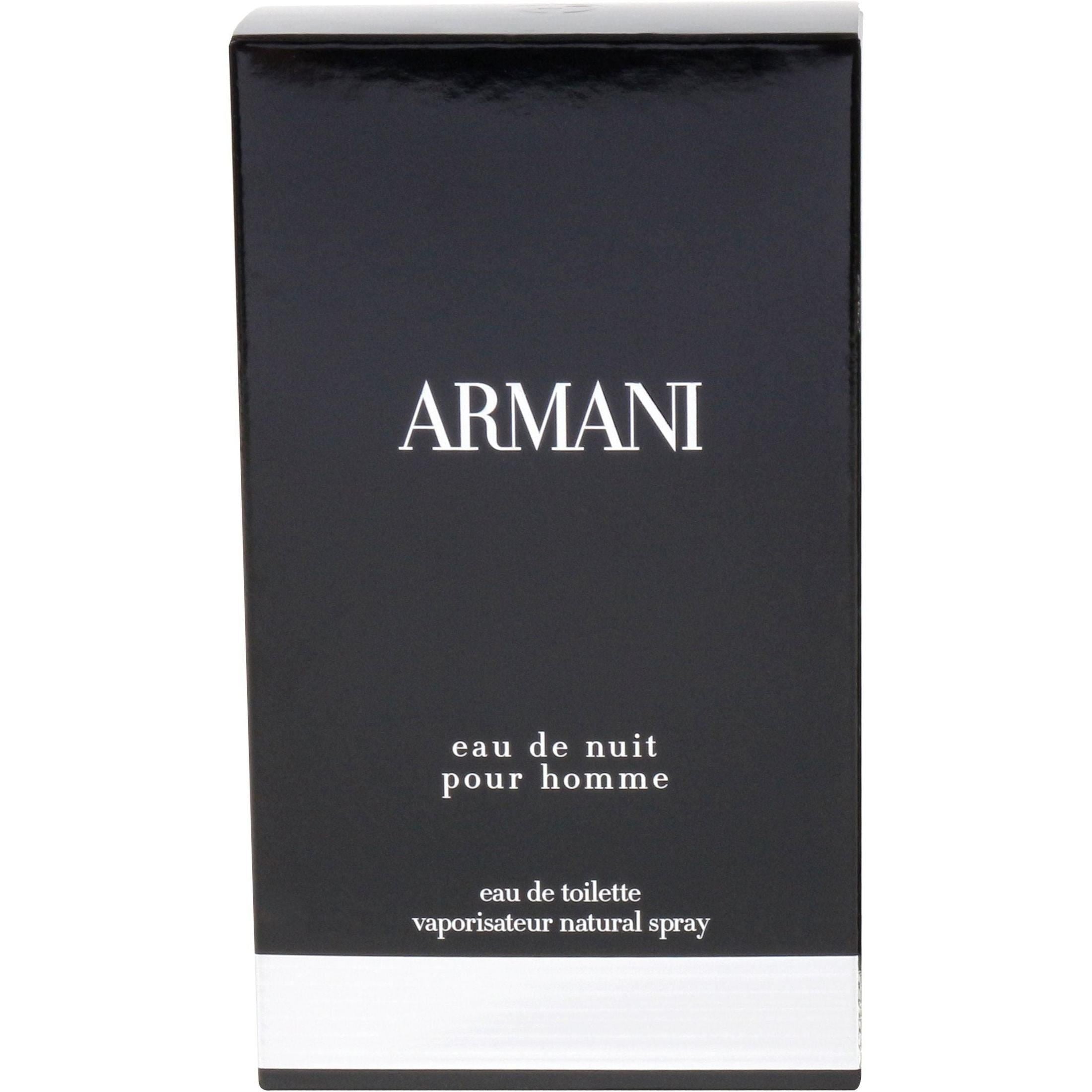 Eau de Nuit by Giorgio Armani for Men - Eau de Toilette, 100ml