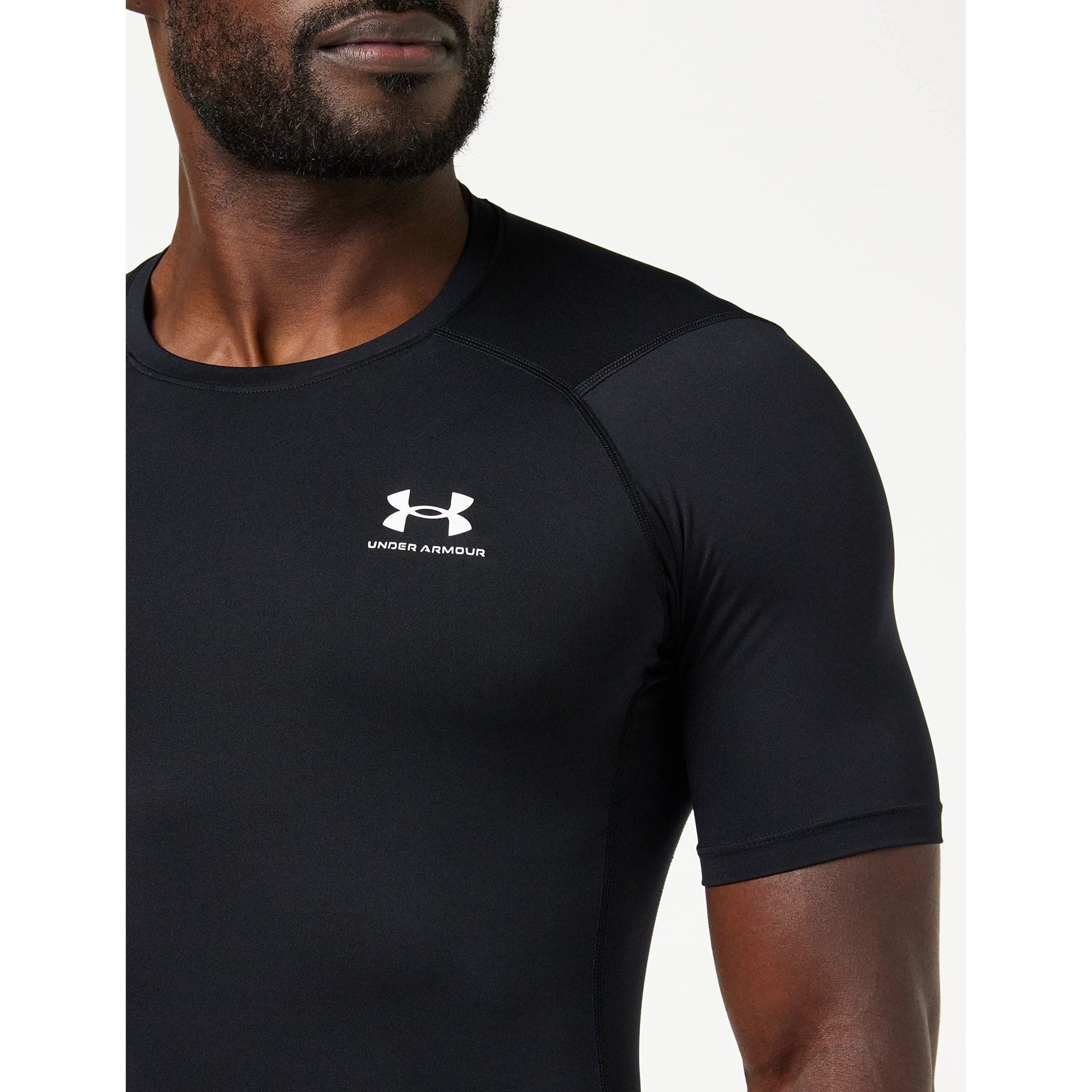 Under Armour Mens Armour Heatgear Compression Short-sleeve T-shirt short-sleeved sports t-shirt for men, comfortable and lightweight gym clothes for workouts (pack of 1)