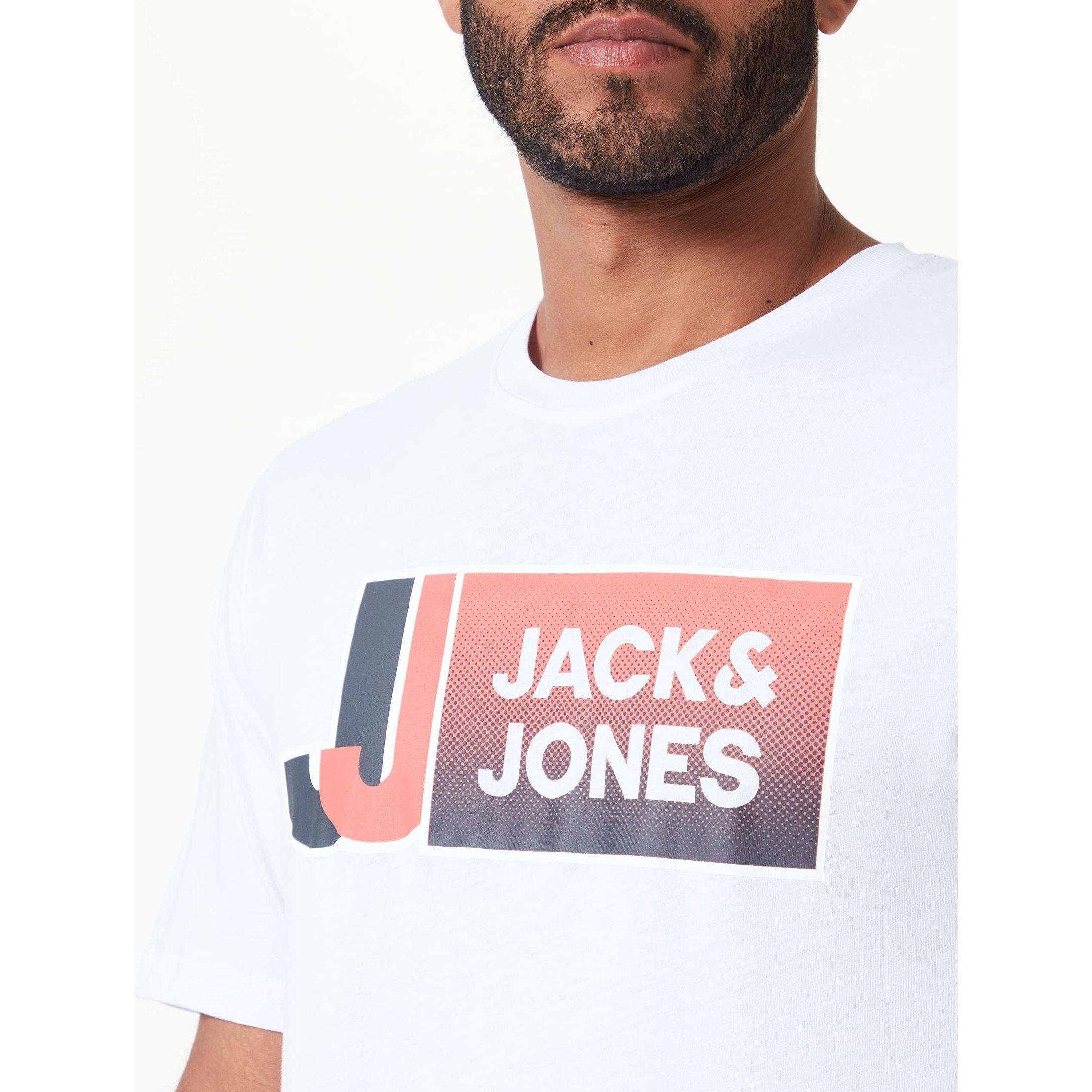 Jack & Jones Men's Logan Short-Sleeves Crew Neck T-Shirt