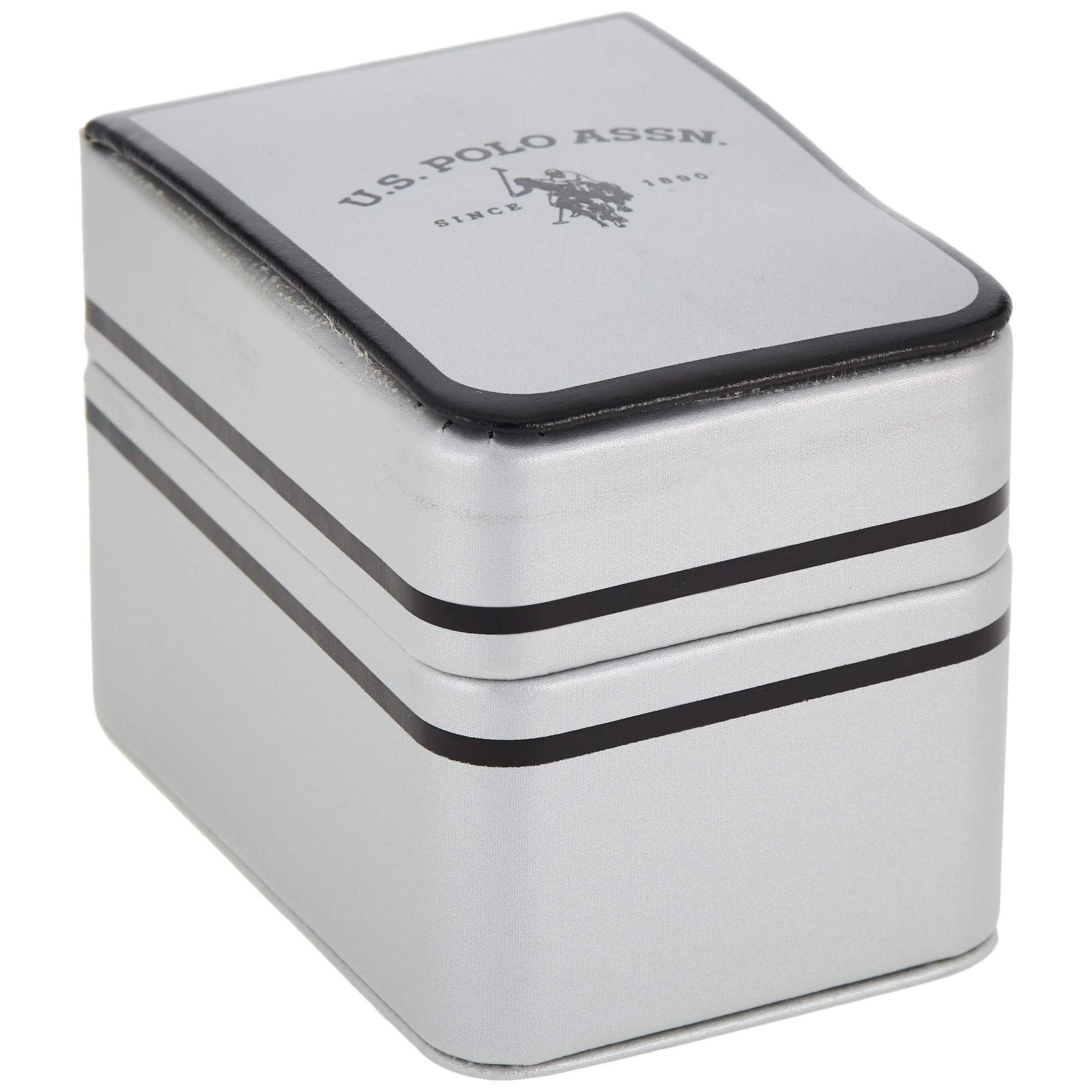 U.S. Polo Assn. Mens Quartz Watch, Analog Display And Nylon Strap - USC57003