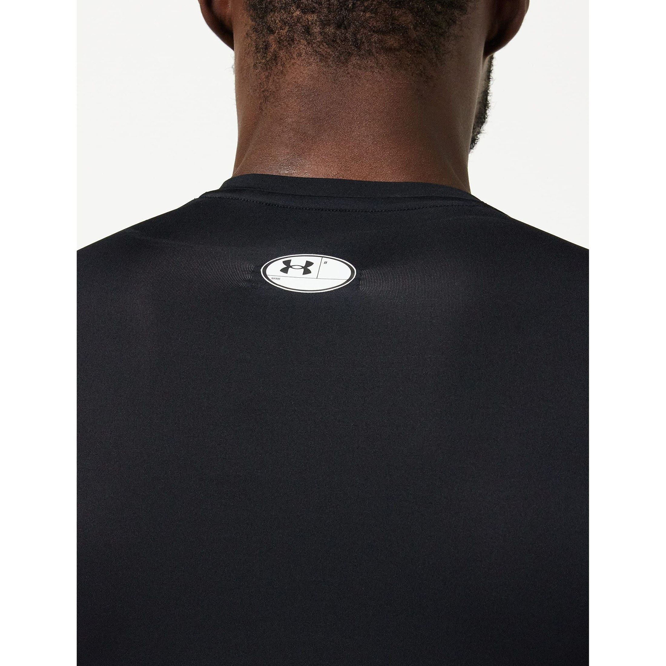 Under Armour Mens Armour Heatgear Compression Short-sleeve T-shirt short-sleeved sports t-shirt for men, comfortable and lightweight gym clothes for workouts (pack of 1)