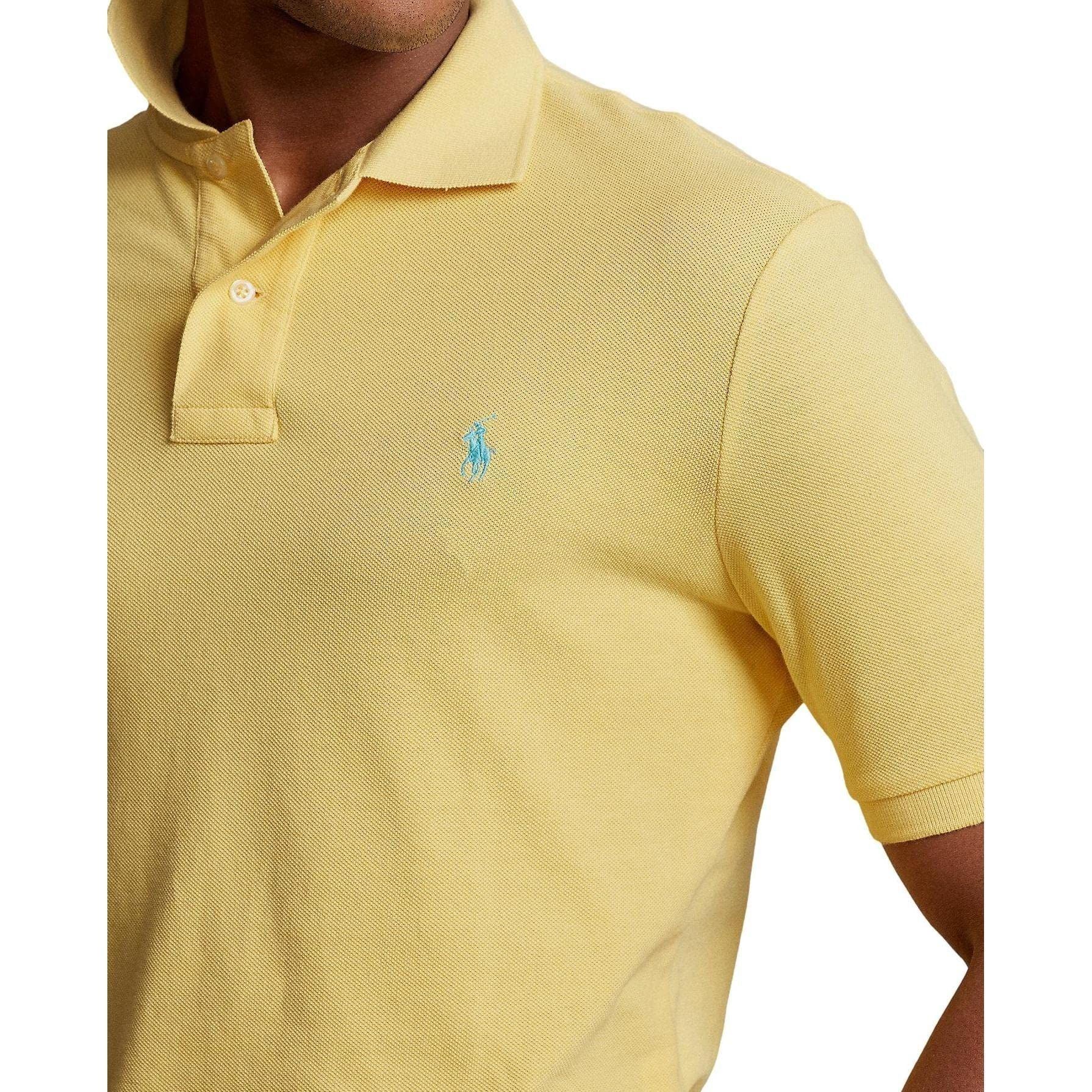 POLO RALPH LAUREN Mens Custom Slim Fit Mesh Polo Polos