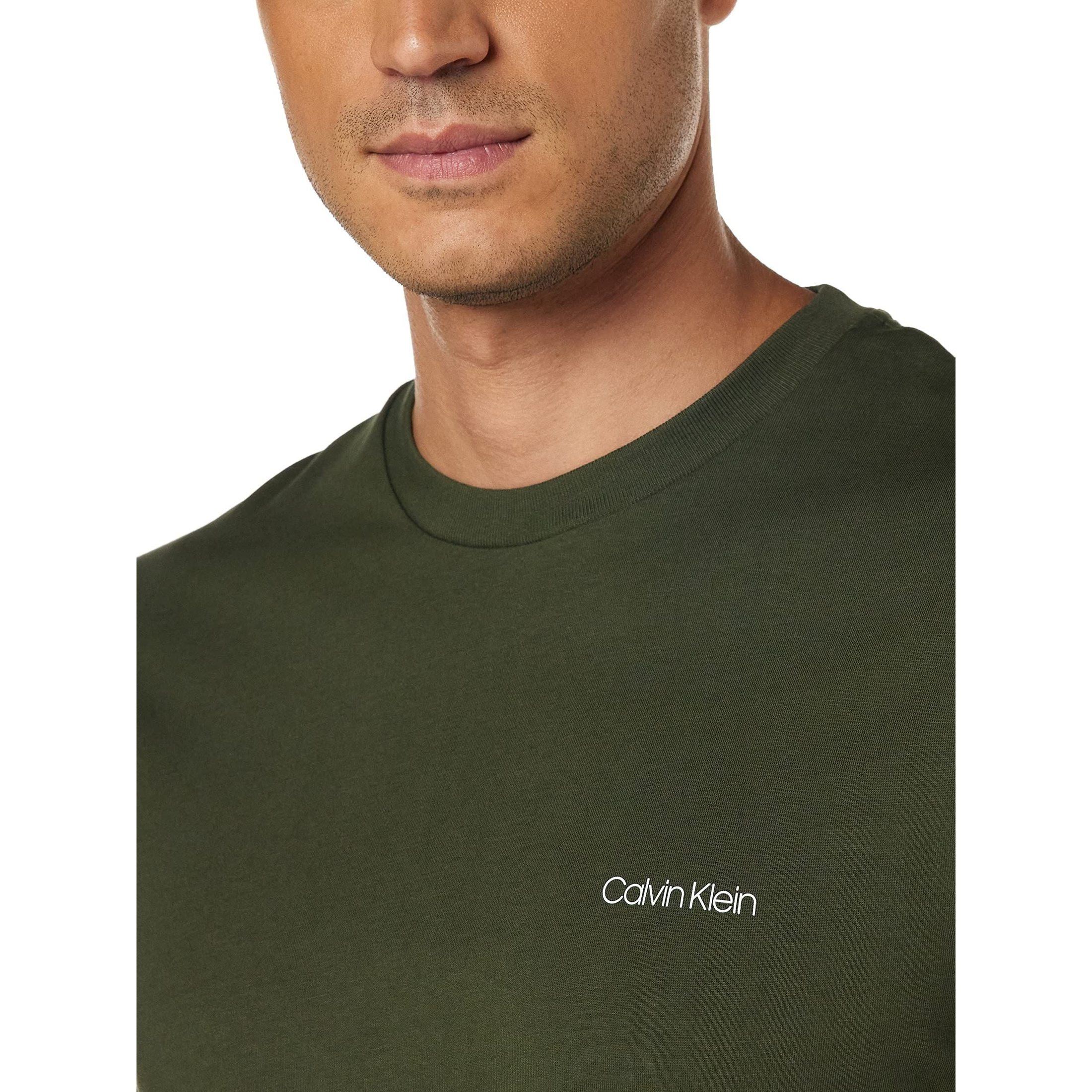 Calvin Klein mens COTTON CHEST LOGO T-Shirt